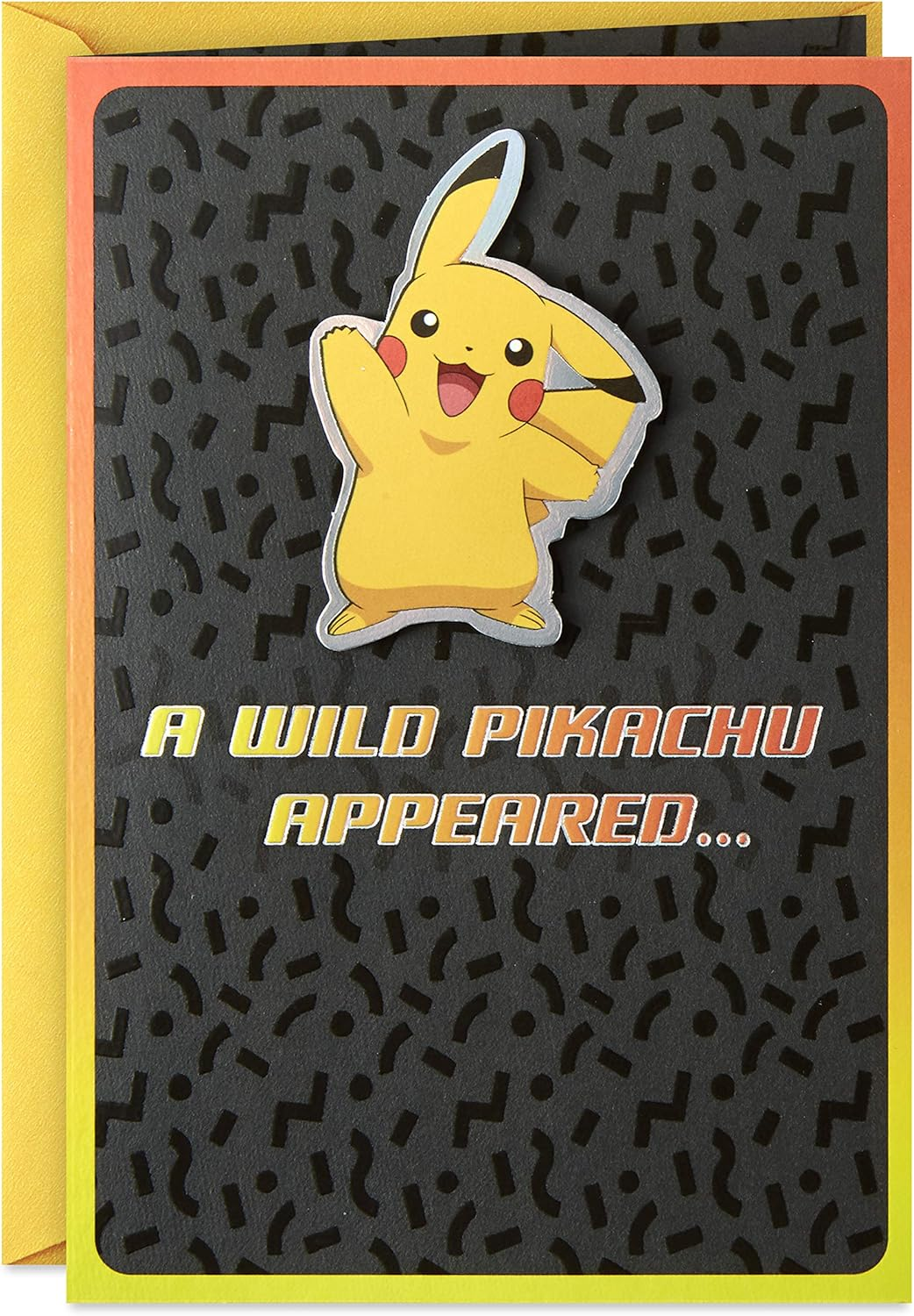 Hallmark Pok&eacute;mon Birthday Card (Wild Pikachu) image number 1