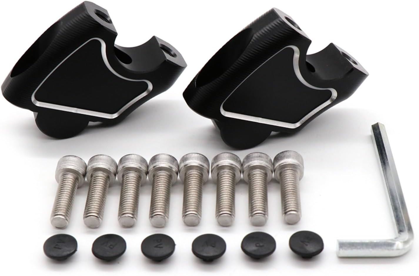 Handlebar Parts Decoration Motorcycle Handlebar Riser Mount Clamp for CMX500 Rebel500 CMX300 High Lifter Risers Accessories image number 1