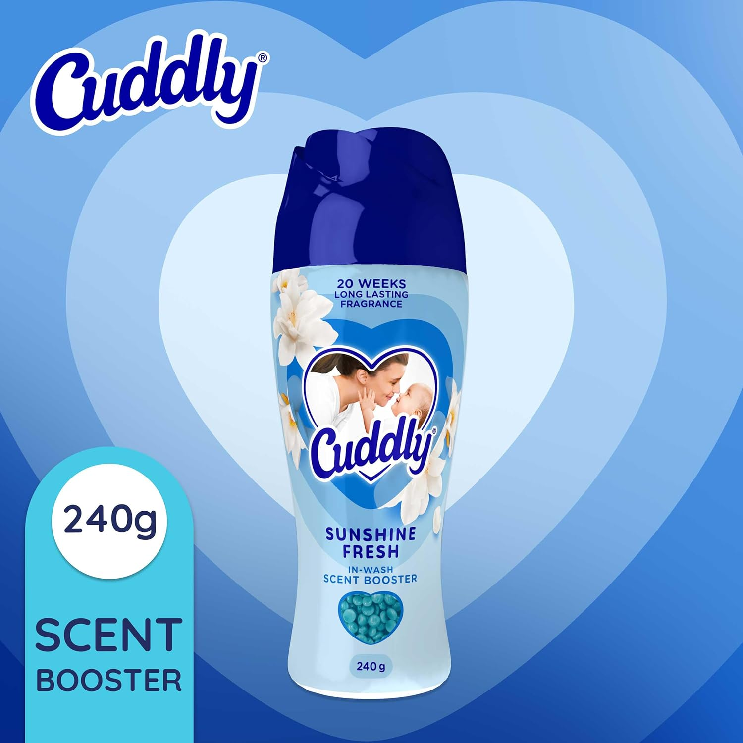 Cuddly Laundry In-Wash Scent Booster Beads, 240G, Sunshine Fresh image number 5