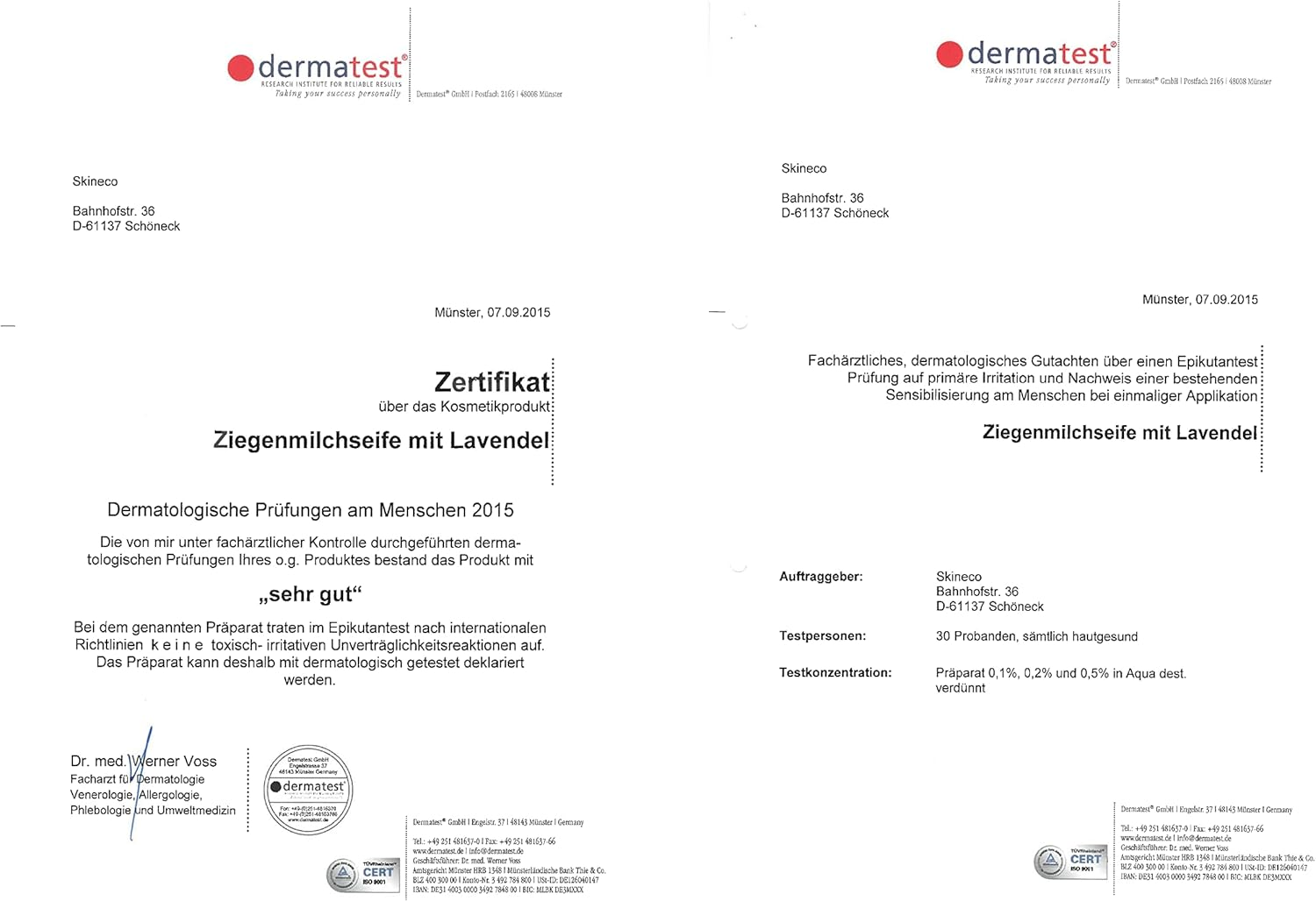 Skineco Natural Soap | Sustainable Goat Milk Soap with Lavender | Soap for Sensitive Skin | Body Soap | Handmade Natural Cosmetics | Face Cleansing | Clear Skin | Mild Shower G image number 6