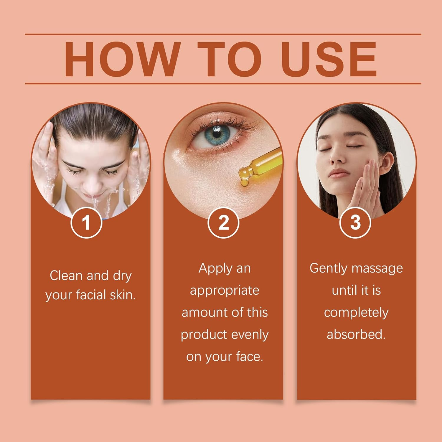 Facial Oil Moisturizer - 60ML Firming & Hydrating Face Oil for Women, Anti-Aging Facial Serum with Paracress Extract, Suitable for Dermaplaning, Skincare Oil for Fine Lines & Intense Hydration (1PCS) - 2Pcs image number 5