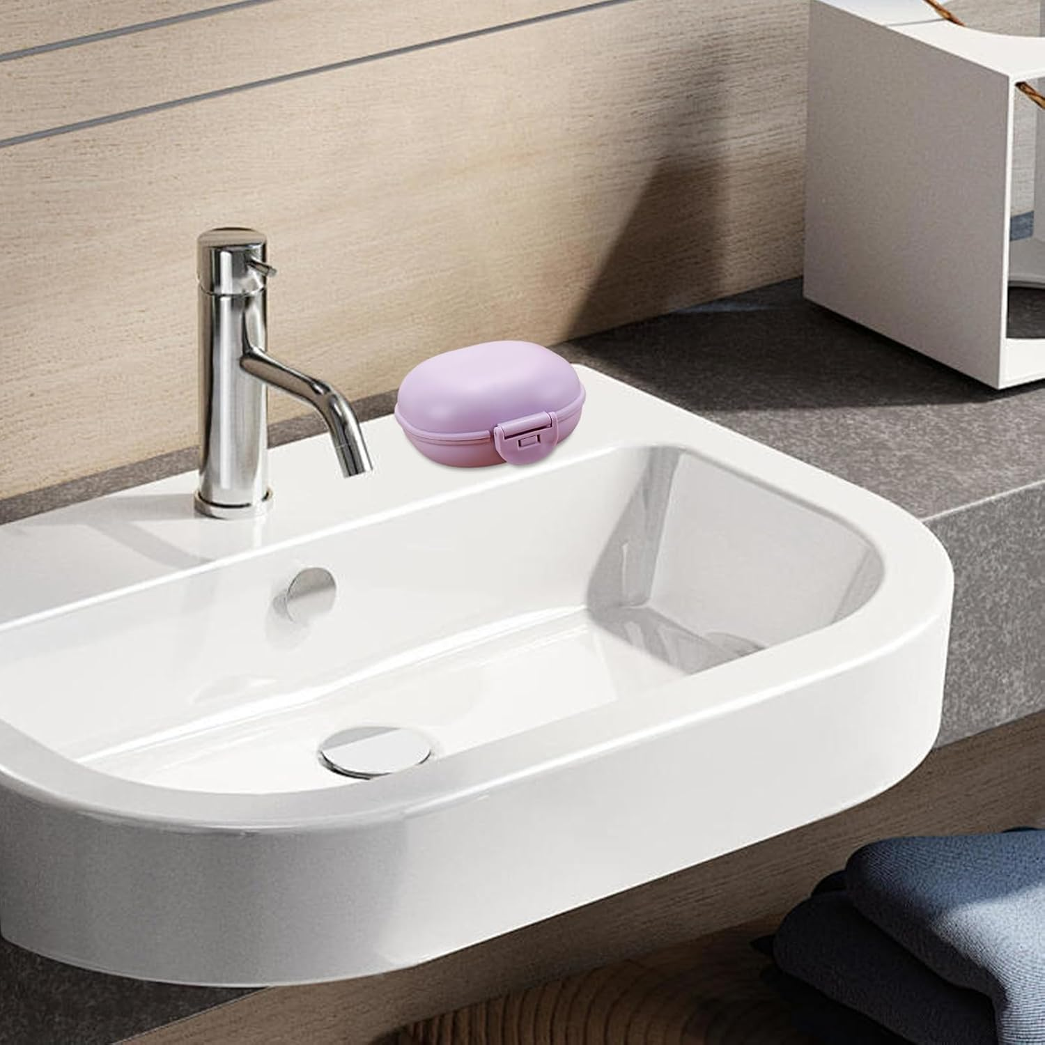 Shower Bar Box, Portable Shampoo Soap Container, Durable, Leak-Proof Housing for Bathroom and Travel, Keeps Bath Soaps Dry and Fresh, Ideal for Camping, Gym, Hotel Stay image number 2