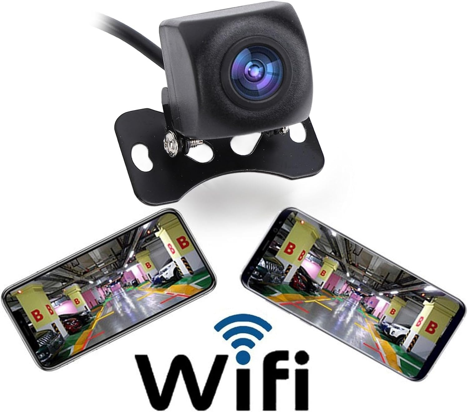 Backup Camera, Wire Less Fidelity Vehicle Backup Camera, HD 1080P 90 &deg; Wide Angle, Automatic Infrared Night Vision Lights, Rear Camera for Android & Ios image number 3