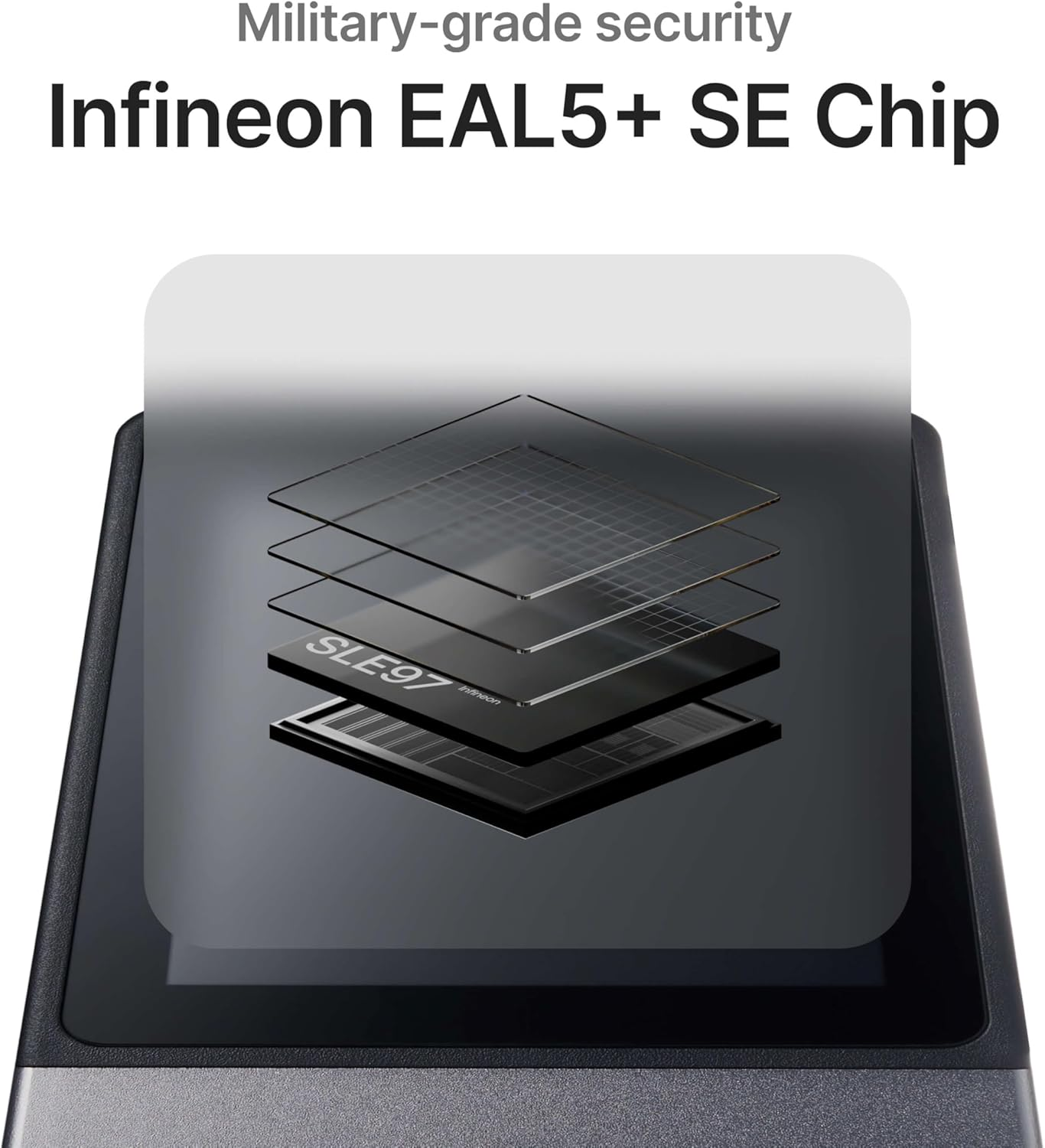 Secux Neo X - Crypto Wallet W/Intuitive Touchscreen, Bluetooth & USB-C, Manage Bitcoin, Ethereum, Nfts, Tokens, & Cryptocurrency with Military-Grade Security and User-Friendly Interface image number 5