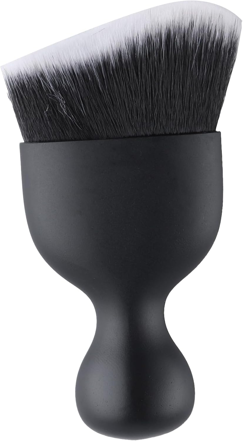 Garhomxy Car Detailing Brushes, Car Interior Dust Sweeping Soft Brush, Soft Bristles Brush Cleaning Tool for Automotive Dashboard, Air Conditioner Vents, Computer, Scratch Free(Black)