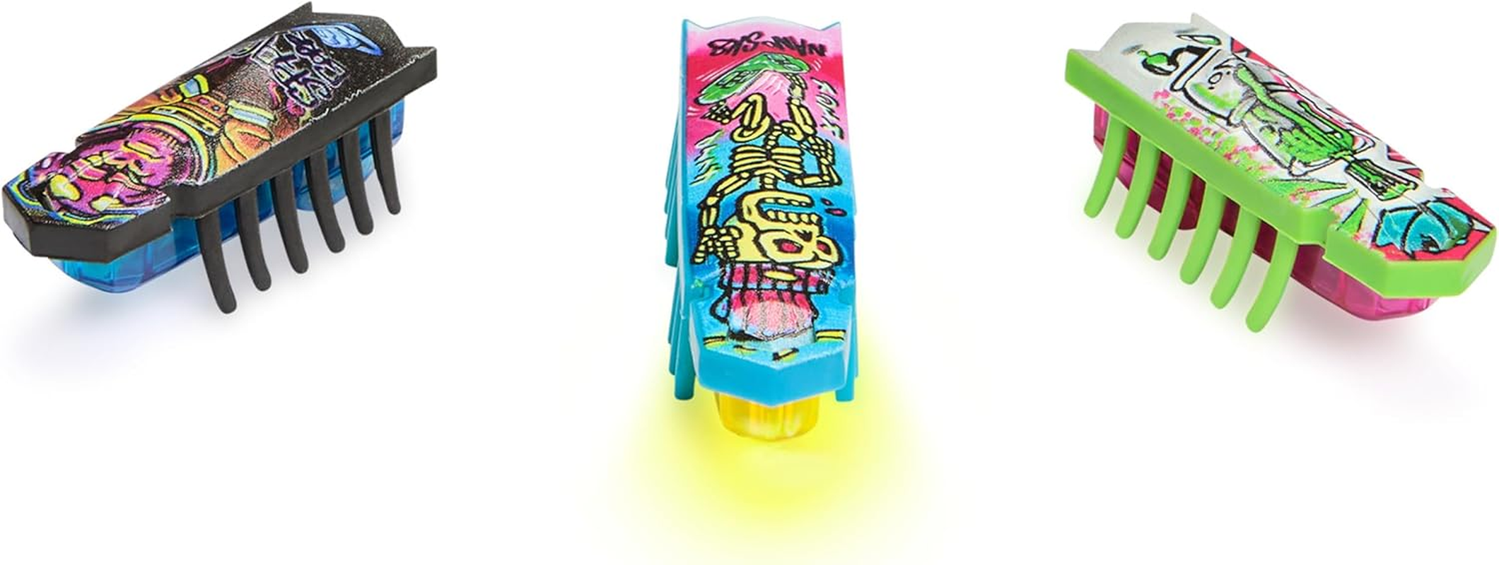 HEX BOTS Nano Land, Sensory Toys for Kids & Cats with over 40 Pieces & 3 Nano Bugs, STEM Kits & Mini Robot Toy for Kids Aged 3 & Up, Batteries Included image number 5