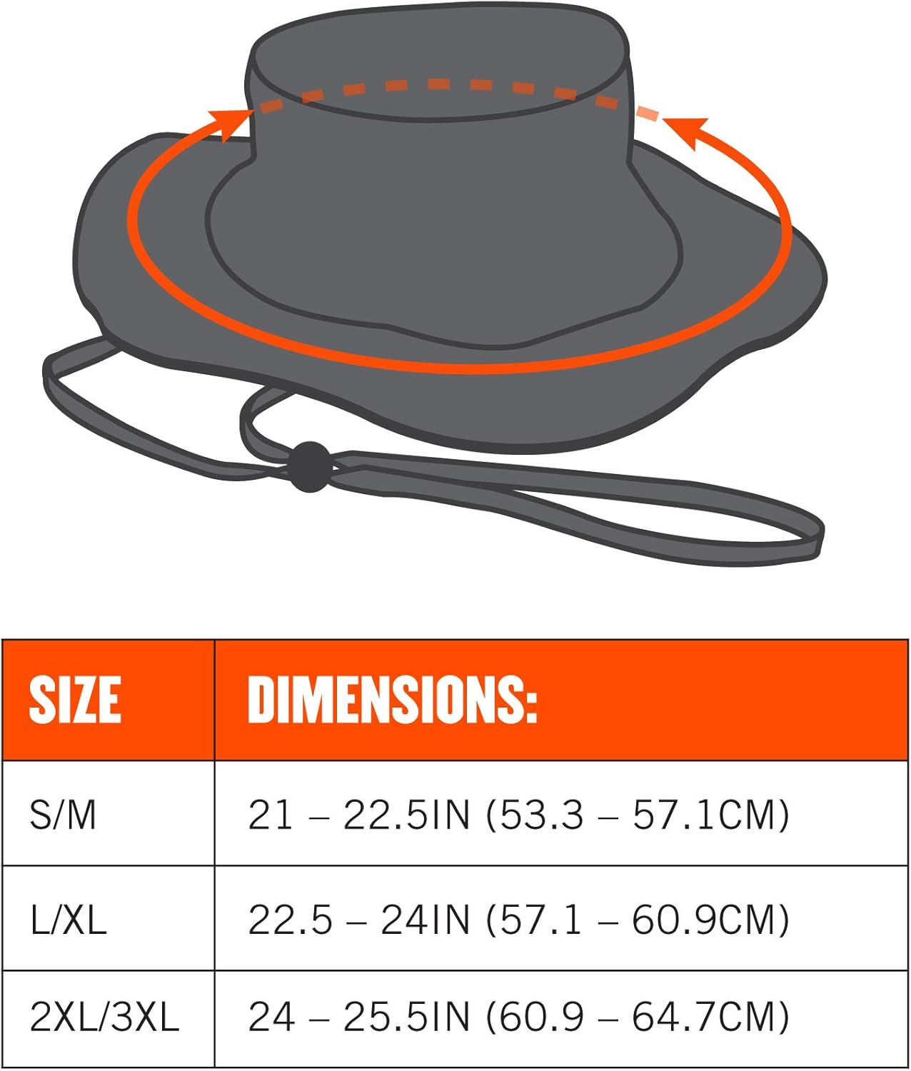 Ergodyne Glowear Class Headwear Hi-Vis Ranger Hat image number 3