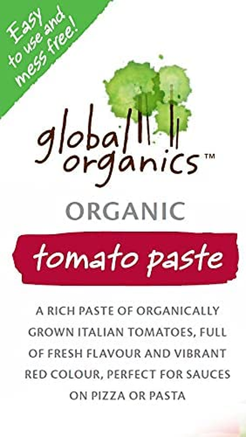 Global Organics Tomato Paste Tube 200 G image number 3