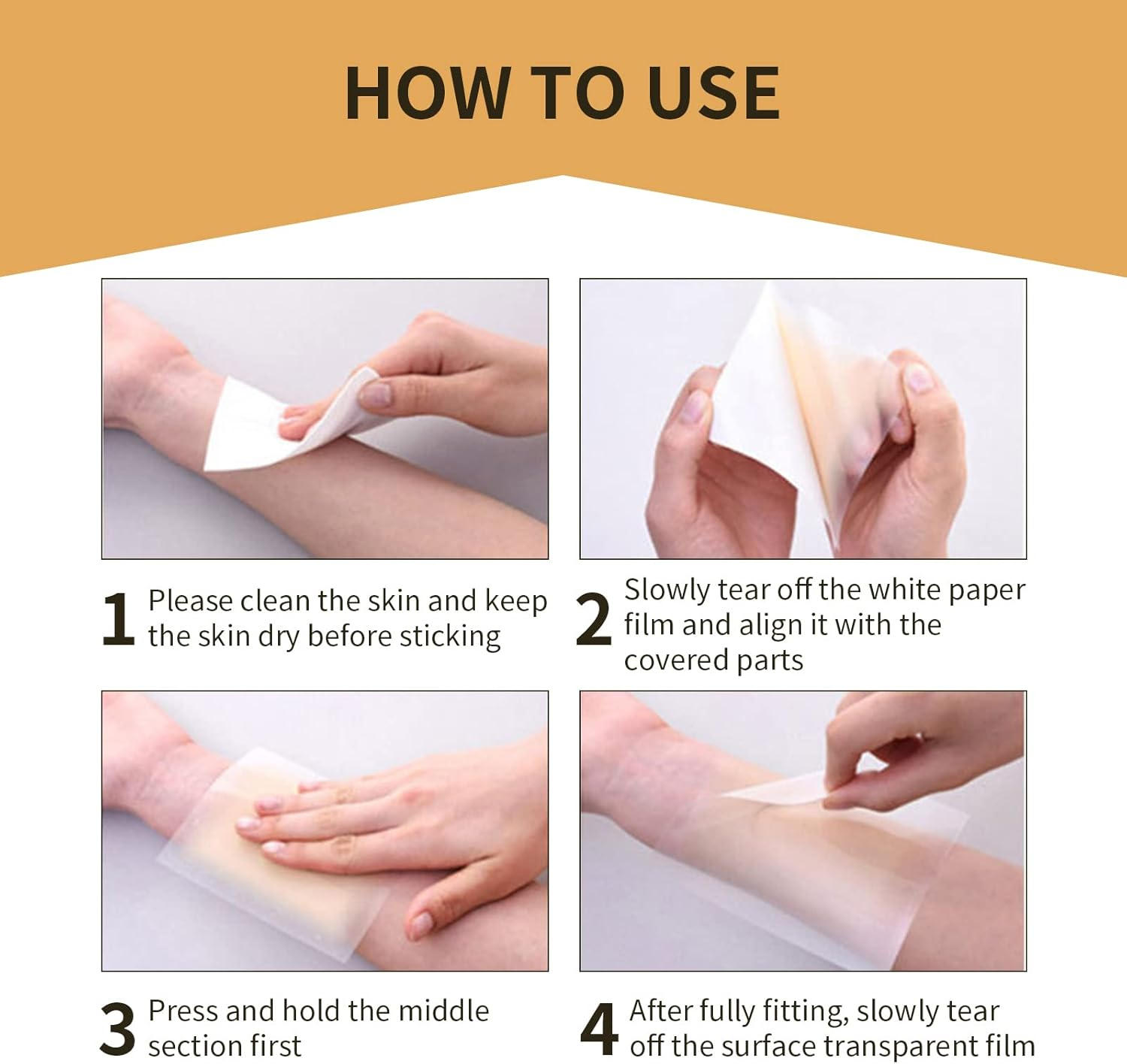 Skin Concealer Tattoo Scar Mask, Invisible Waterproof Skin Tone Cover image number 2