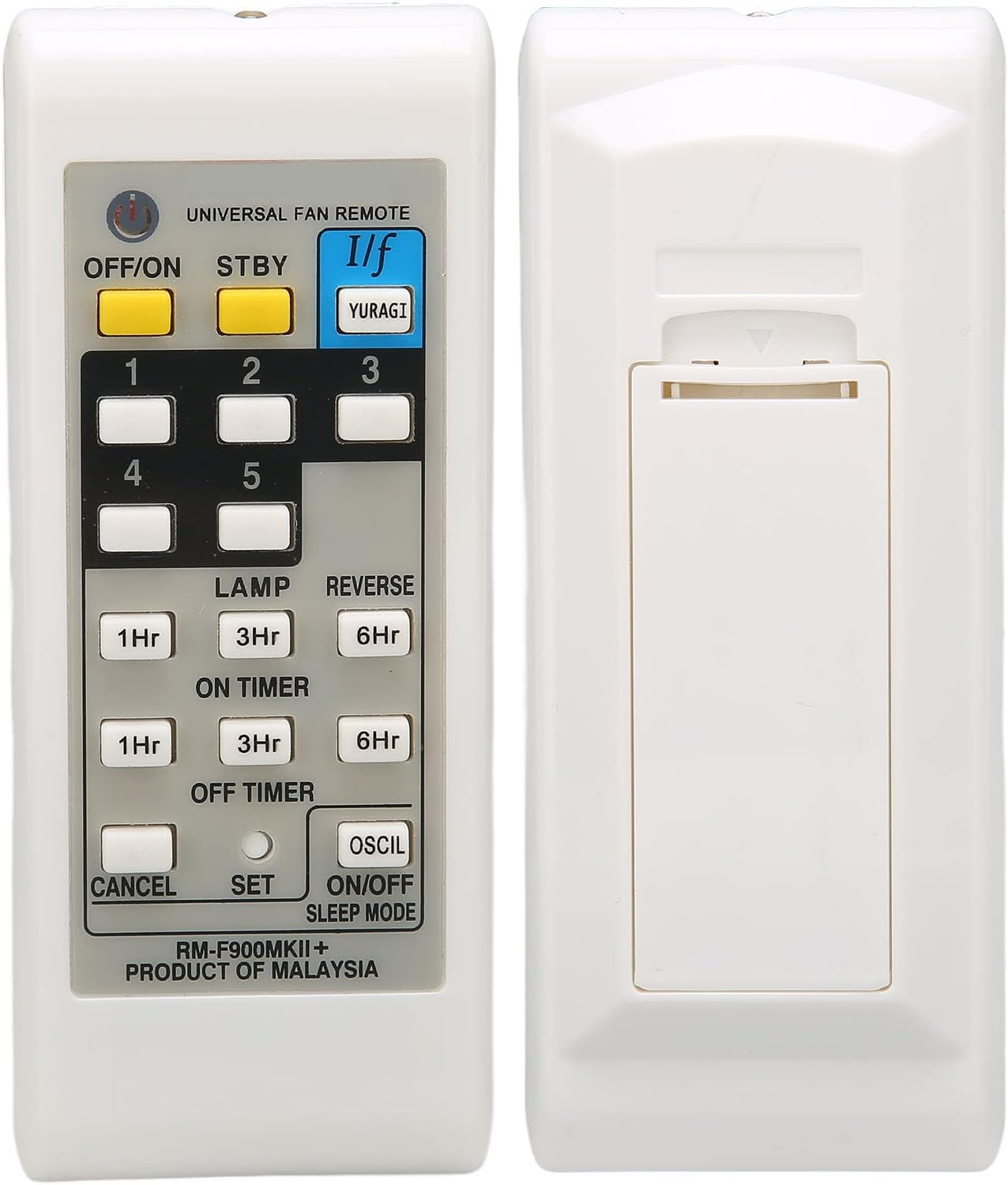 Universal Electric Fan Remote Control,Replacement Remote Control for Electric Fan,Ergonomic Design,For Home Hotel Office (A) image number 5