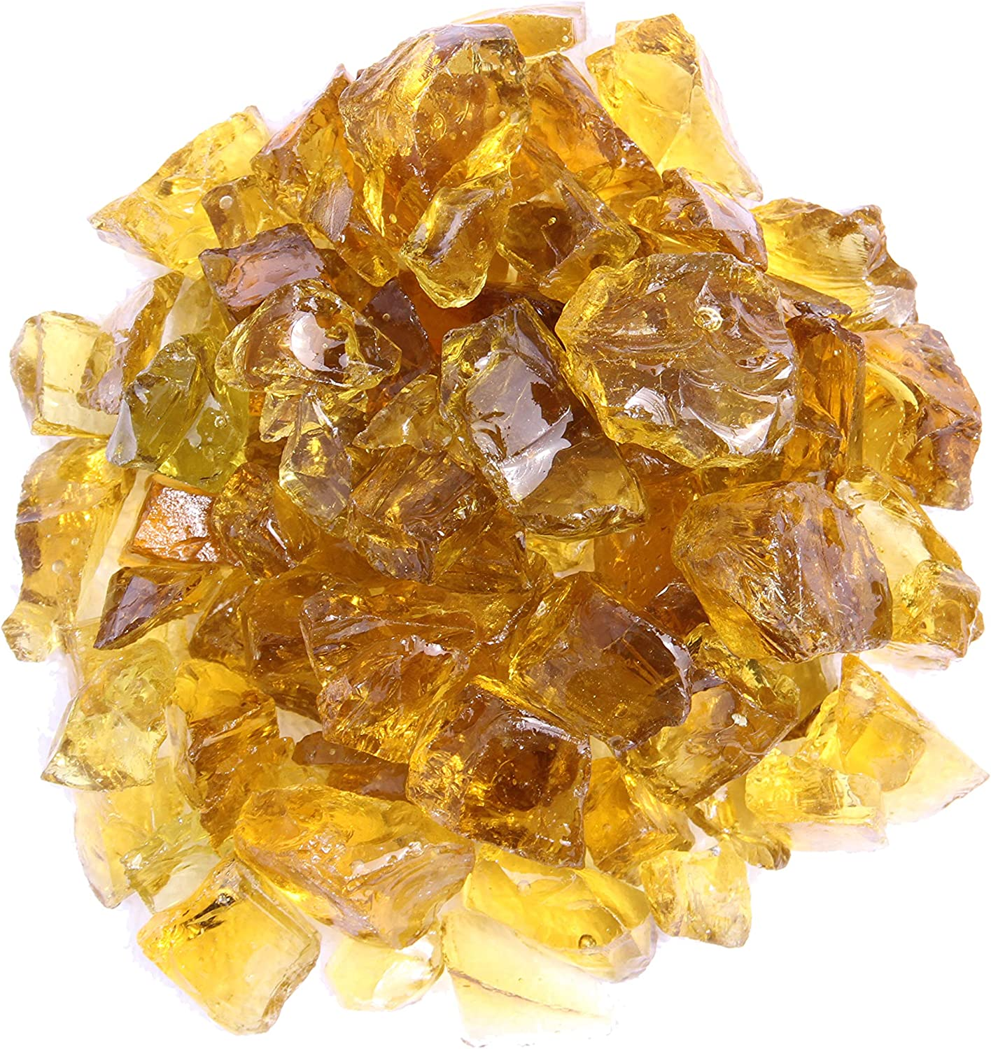 Hiland RGLASS-PB Pit Fire Glass I N Pacific Blend, Extreme Tempature Rating, Good for Propane or Natural Gas, 10 Pounds, 10 Lb