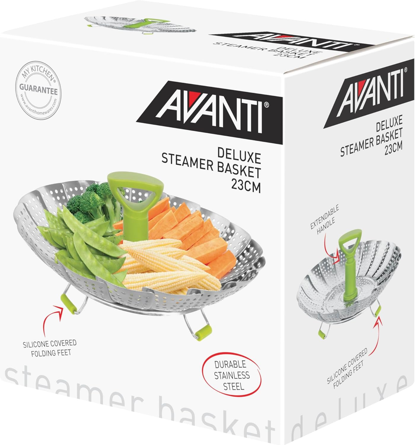 Avanti Delux Steamer Basket, 23 Cm image number 1