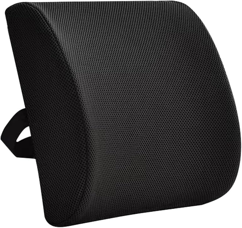 Lumbar Support Pillow Improves Posture, Superior Office Chair Back Support for Gaming and Desk Chairs, Versatile Use Lower Back Cushion Pillow for Car, Couch