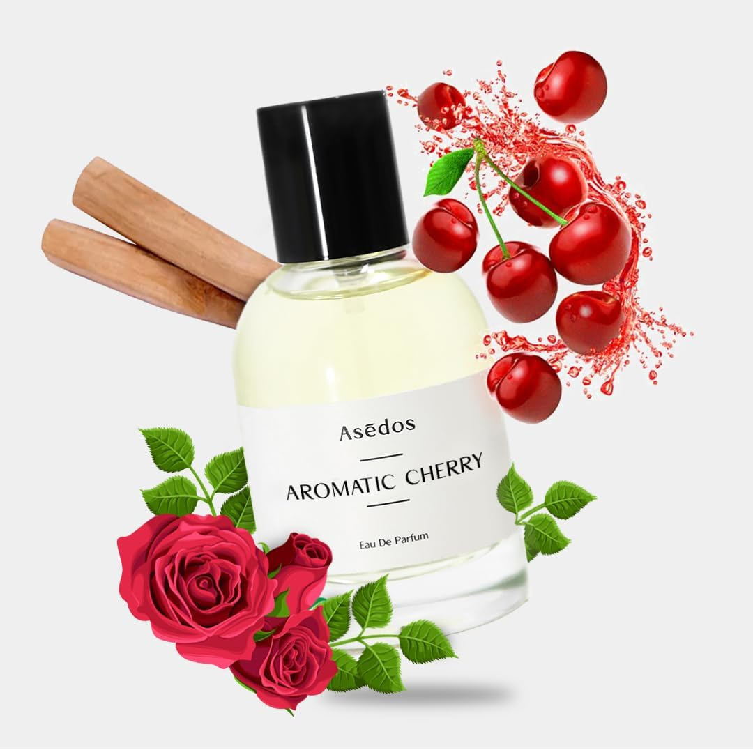 Asēdos - Aromatic Cherry EDP Spray | Inspired by Lost Cherry EDP | Eau De Parfum | Unisex EDP | Vegan, Colorant Free | Animal Cruelty Free | 50Ml 1.7 Fl Oz image number 2