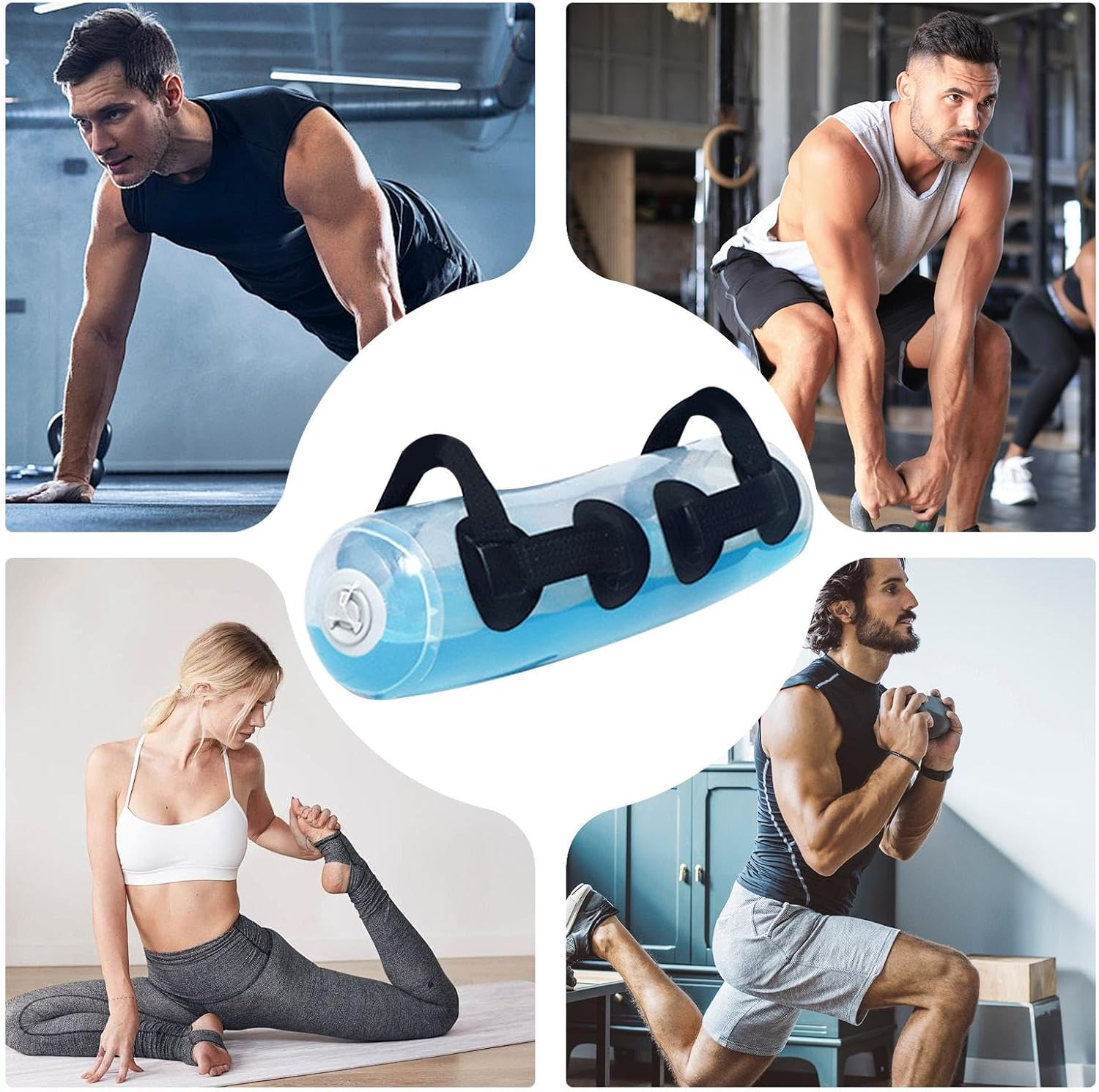 Aqua Bags for Workout - Power Training Bag | Adjustable Full Body Exercise Equipment for Strength Functional Fitness image number 5