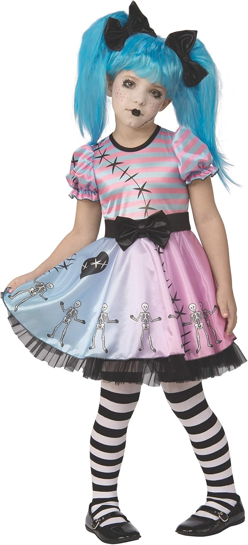 Rubie'S Unisex-Child Opus Collection Child'S Little Blue Skelly Costumecostume