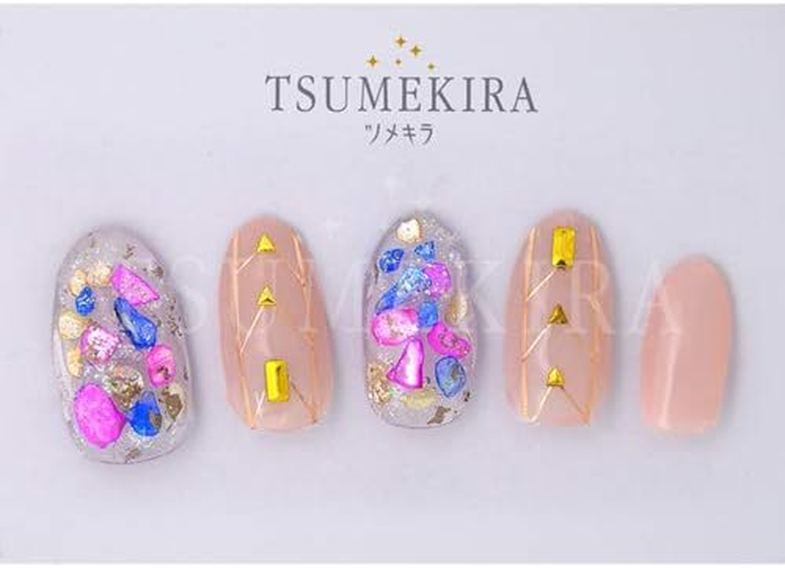 TSUMEKIRA SG-PIN-205 Nail Stickers, Pinstripes, Champagne Pink, 1 Piece image number 3