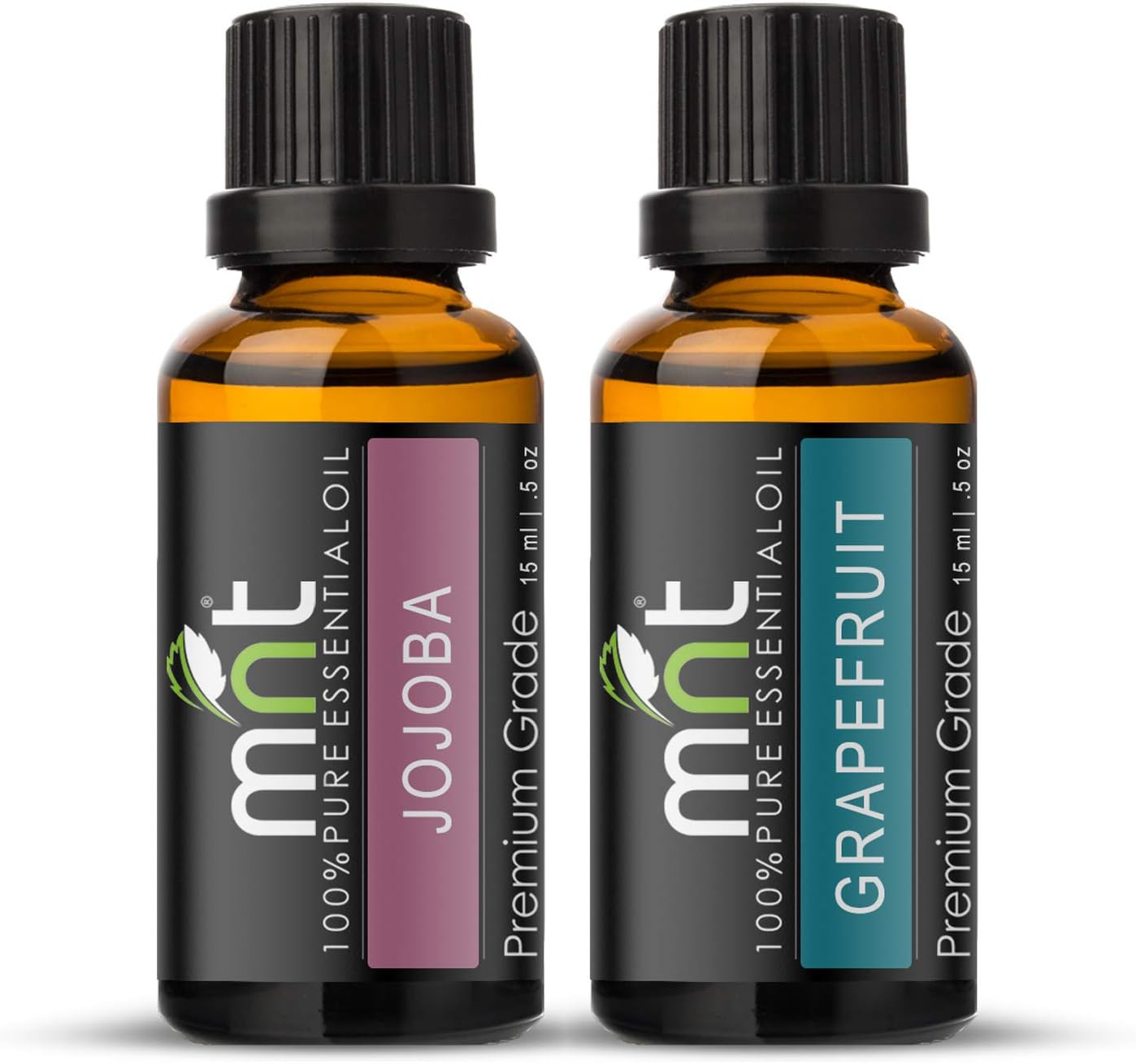 MNT Combo of Jojoba Oil and Grapefruit Oil for Hair Growth, Skin Care (Each 15ML) - 100% Pure Natural Oil image number 2