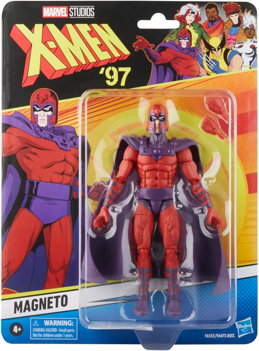 Marvel Hasbro Marvel Legends Series Magneto, X-Men &lsquo;97 Collectible 6 Inch Action Figures, Marvel Legends Action Figures image number 6