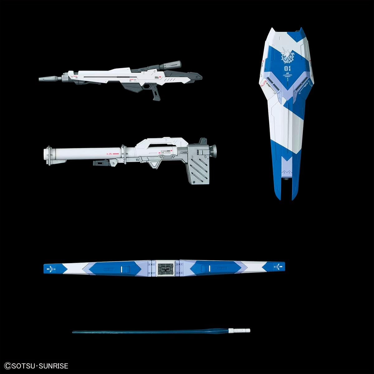 Bandai RG RX-93-V2 Hi-Nu Gundam Model Kit image number 5