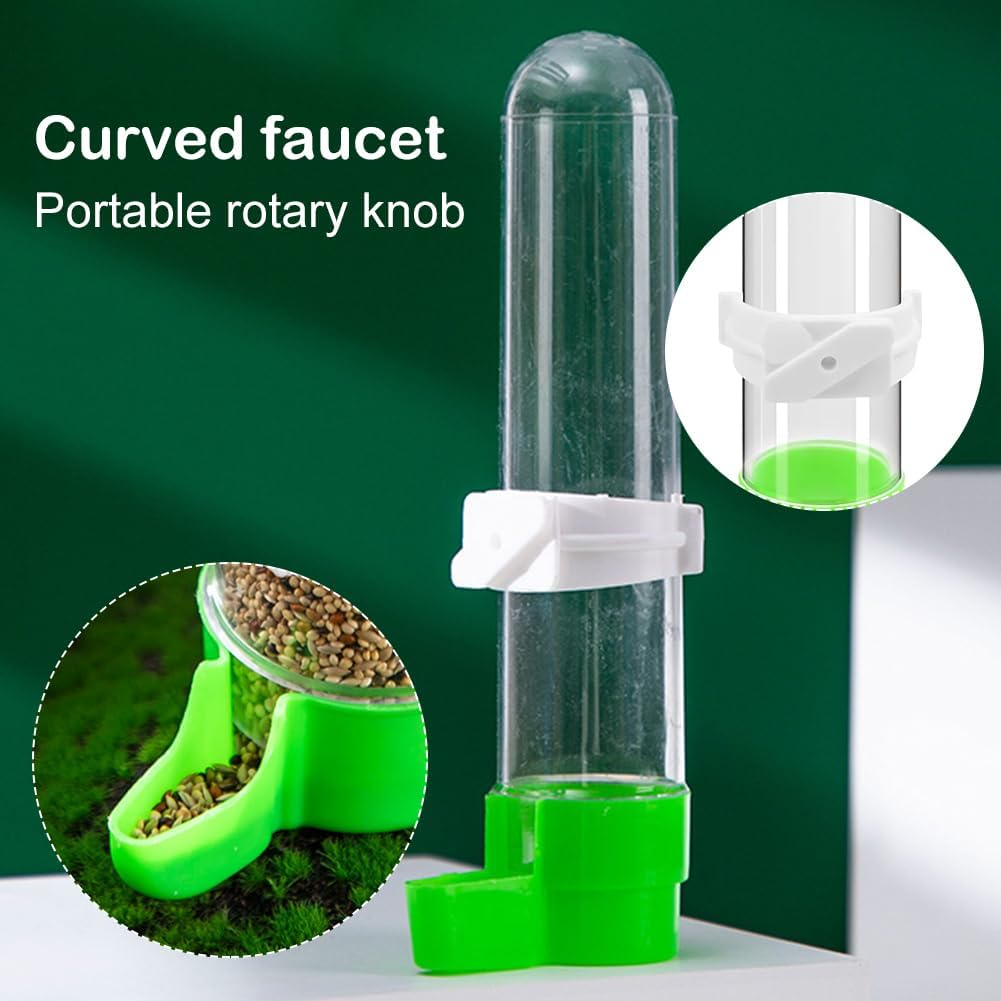 3 Pieces Bird Water Dispenser, Bird Feeder Drinker for Cage, Bird Feeder for Birds, Parrots, Drinkers, Birds, Automatic Water Dispenser, Drinkers & Accessories for Birds, for Ornamental Birds, image number 4