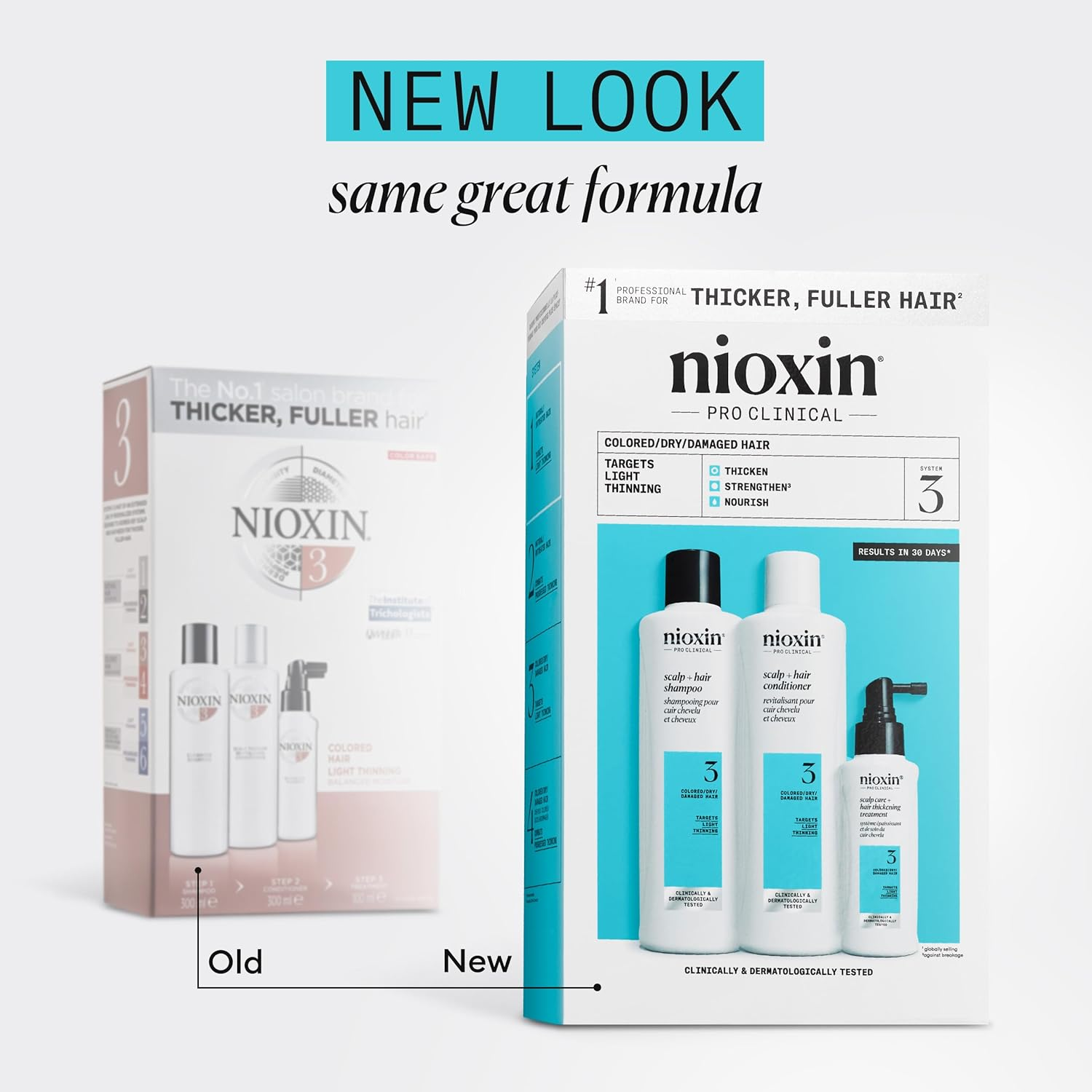 Nioxin System 3 Colored Hair Light Thinning Kit for Unisex, 3 Pc 10.1Oz, 884.50 G