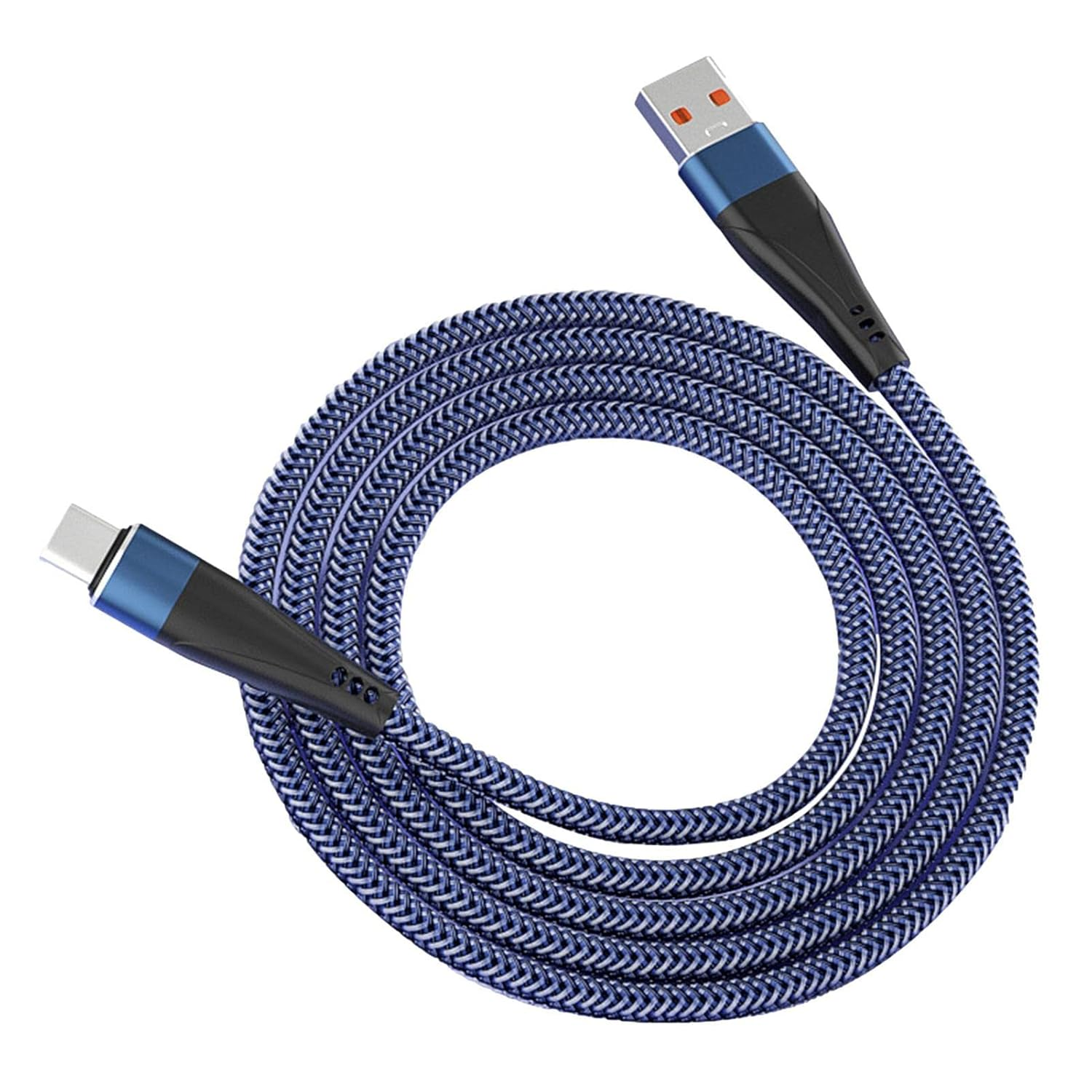 Type C Charging Cable | Car Charging Quick Phone Wire,Built-In Sensor, Nylon Braided, Phone Accessories with 10A, 120W for Type C Port Device Smartphone Shwing