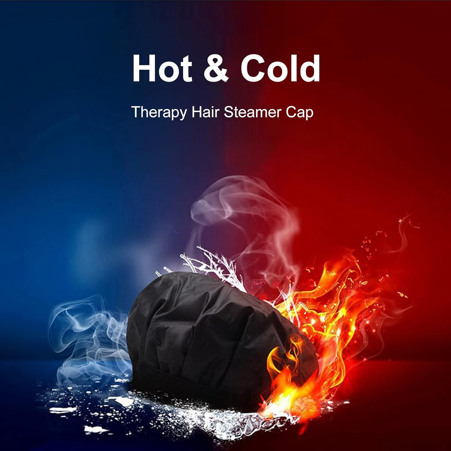 RAYWE Hair Conditioning Hat Cap Hair Styling Conditioning Treatment Steamer Cap Cordless Hot&Cold Therapy Hair Steamer Cap image number 4