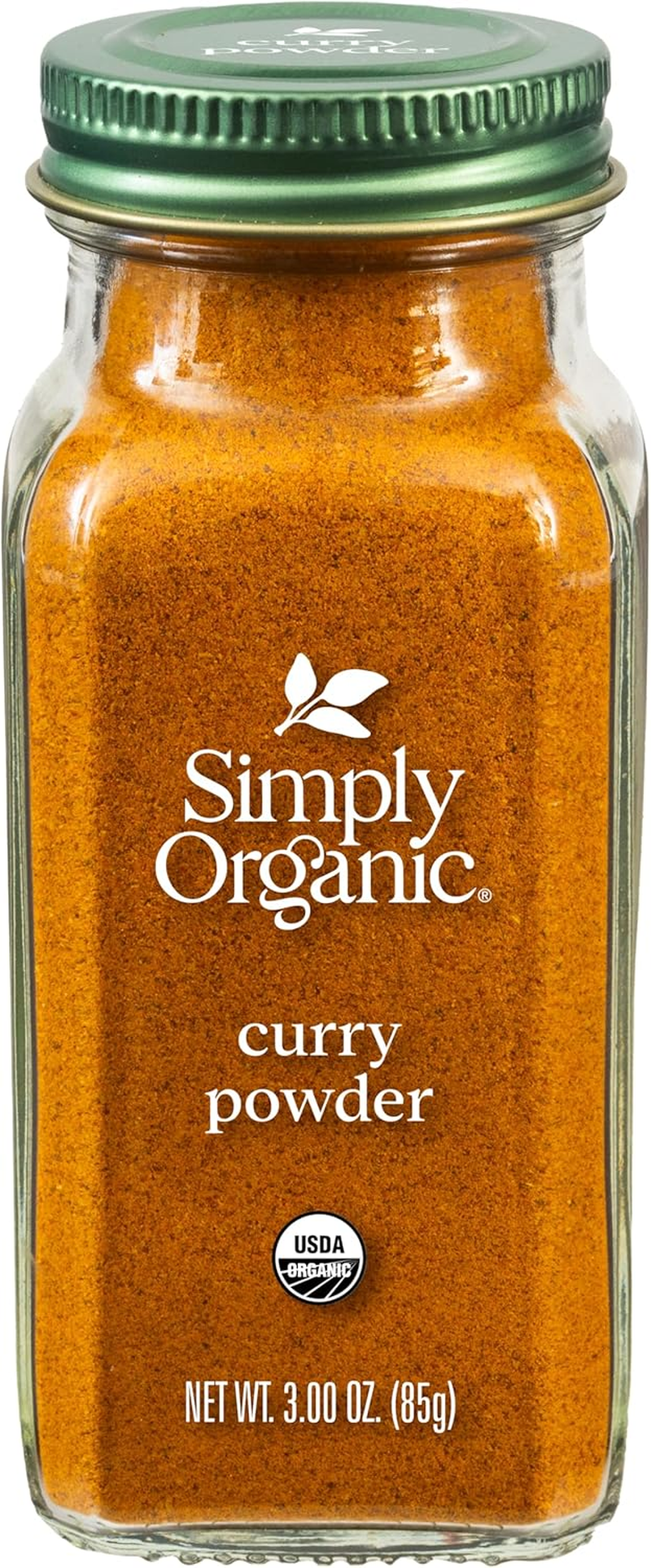 Simply Organic Curry Powder Large Glass, 85G image number 1