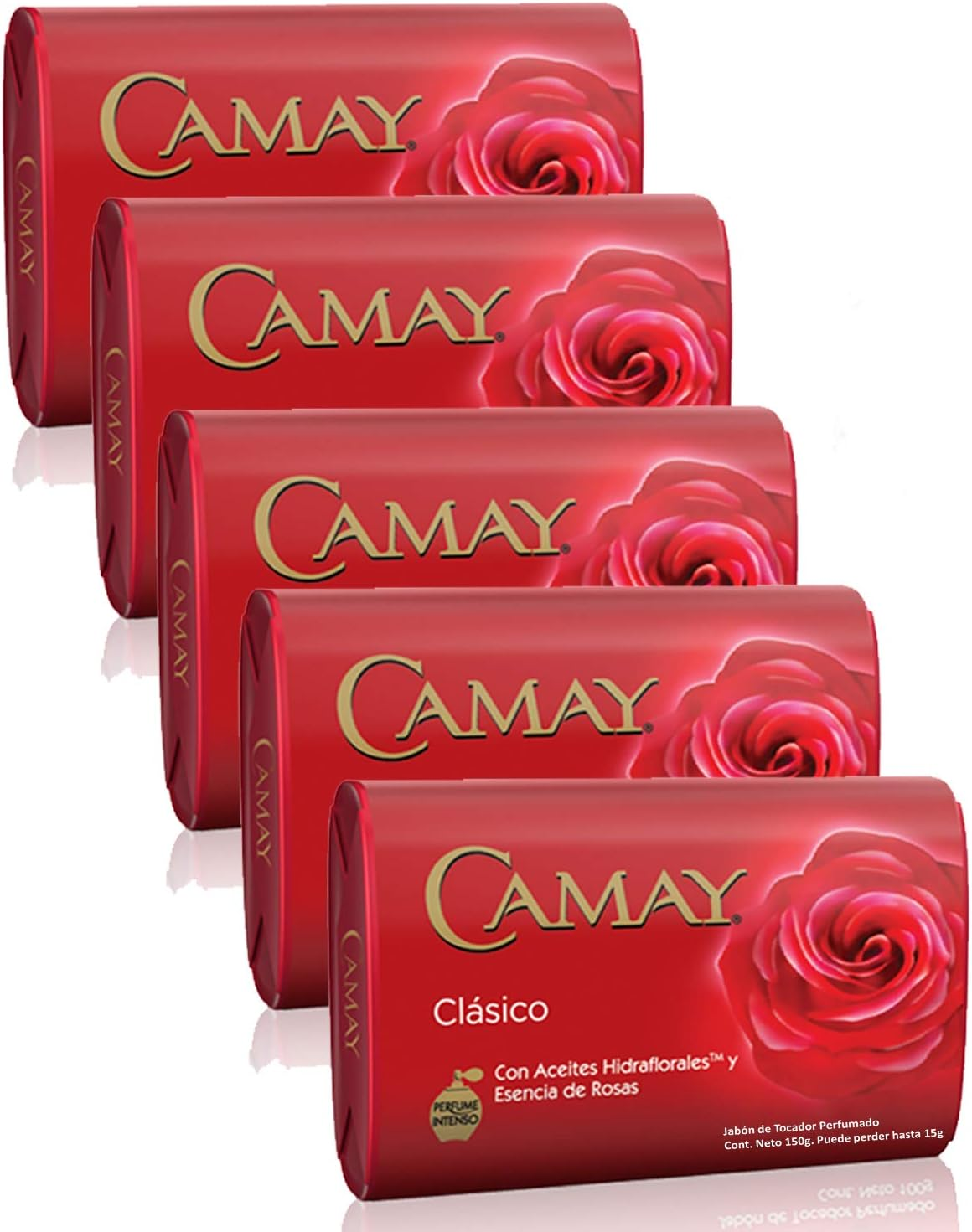 Camay Clasico Bar Soap 5 Bars X 150G image number 1