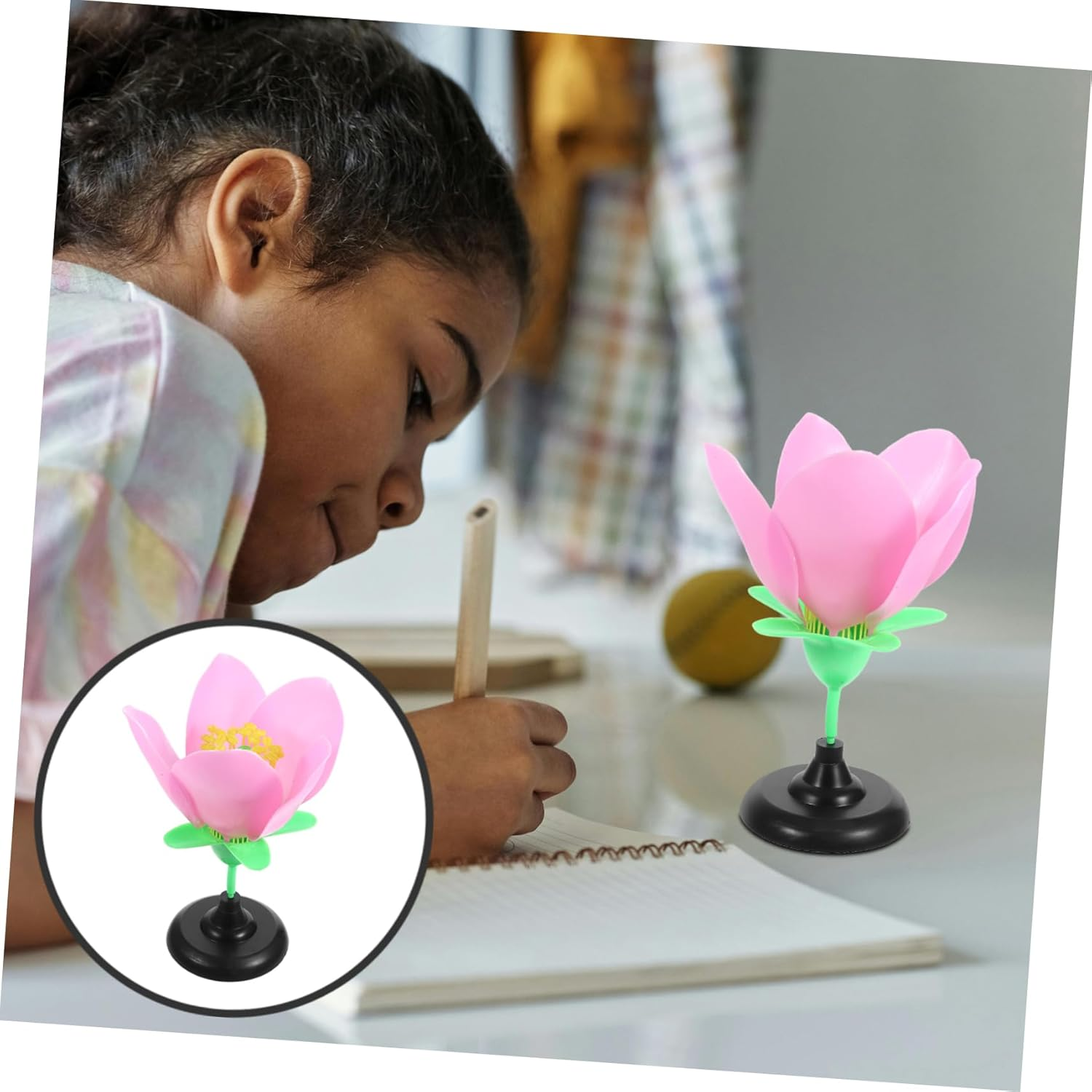 VILLFUL Floral Plant Model Flower Model Biology Teaching Aid Lightweight Blossom Toy for Boys and Girls image number 4