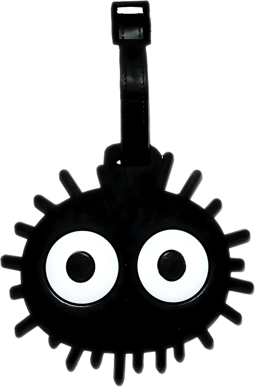 ANINIUCN Dust Bunny Silicone Luggage Tag &ndash; Cute Quirky ID Label for Suitcases, Backpacks & Travel Bags &ndash; Fun Travel Accessory for Teens & Adults - Cartoon Poop-A image number 6