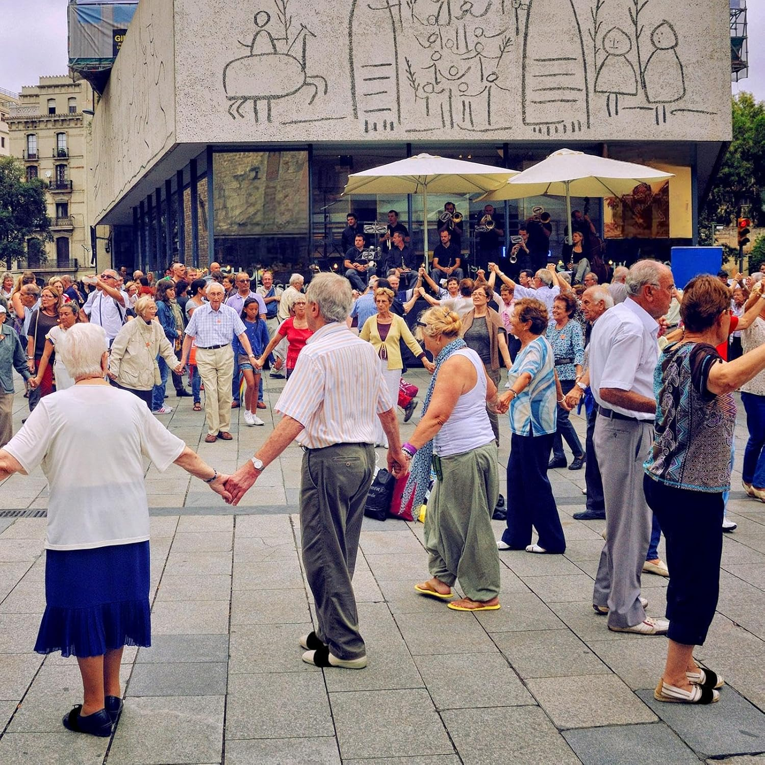 6 Pairs Dance Shoe Socks on Smooth Floors over Sneakers Shoe Cover Dancing Shoe Sliders Ballet Dancers Turning Socks - Gray Blue Pink image number 4