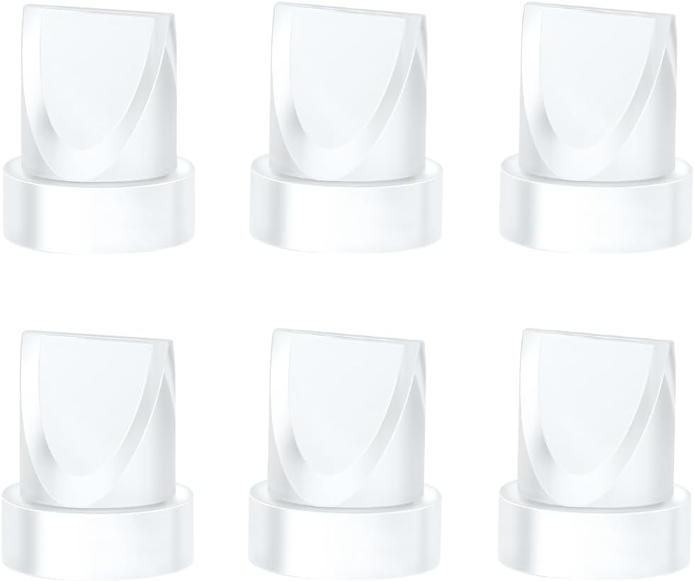 6PCS Duckbill Valves Compatible with Momcozy M5/M6 Wearable Breast Pump, Replacement Pump Parts Accessories Compatible for V2 Pro/V1 Pro Hands Free Breast Pump Parts, Not Original Mom Cozy Accessories image number 3