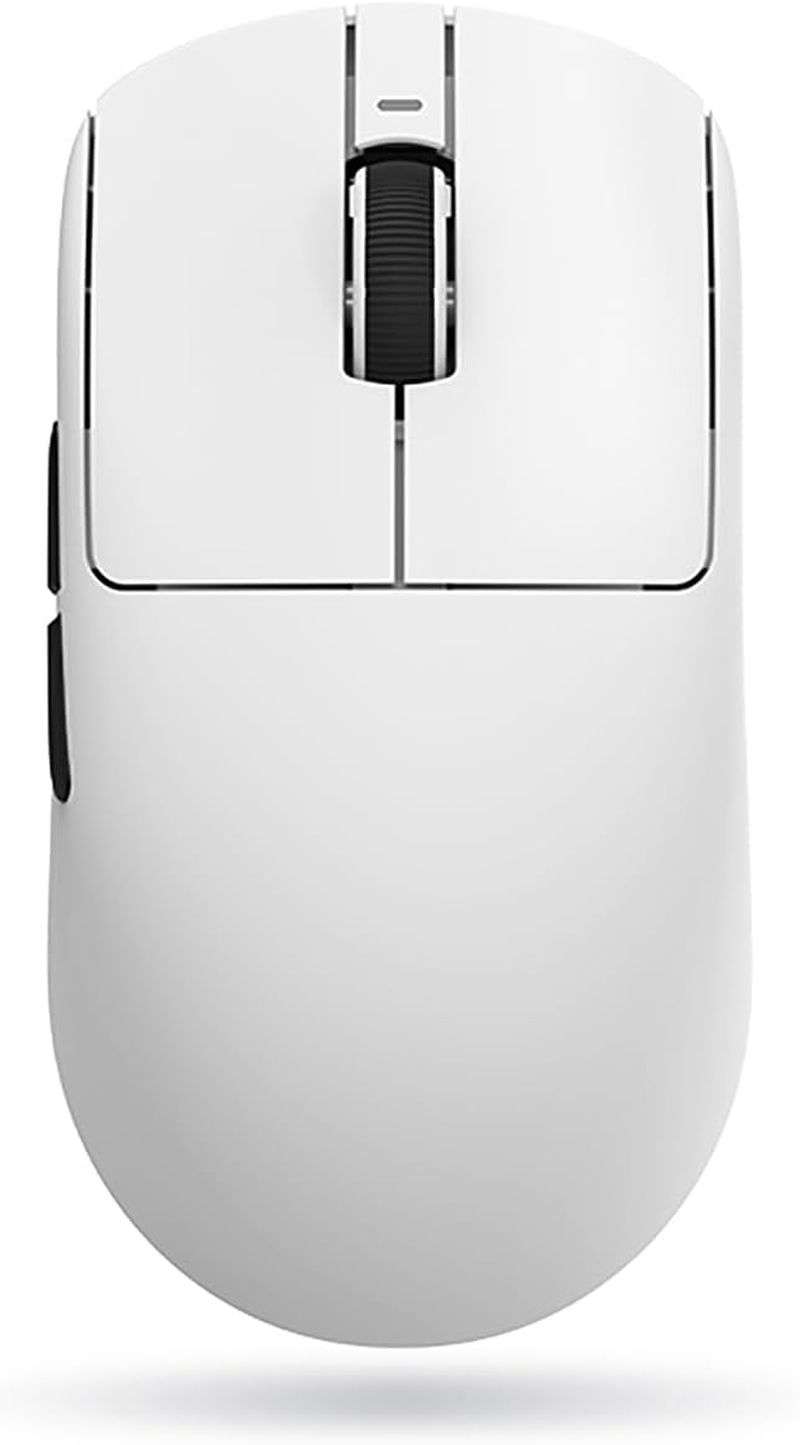 ATK VXE Dragonfly R1 Pro White Wireless Gaming Mouse, Lightweight 1.7 Oz (48 G), Equipped with Pixart PAW3395, up to 75 Hours, Cooling Coating, 4K Polling Rate, Domestic Genuine Product image number 4