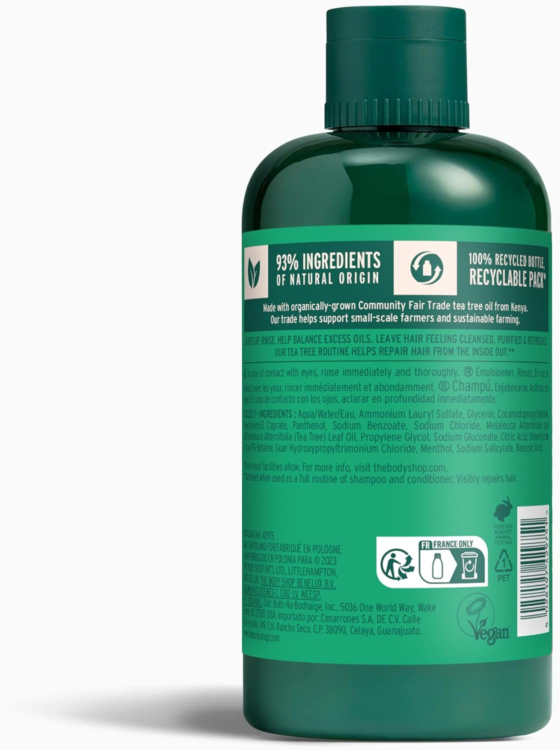 Tea Tree Purifying & Balancing Shampoo 250Ml image number 1