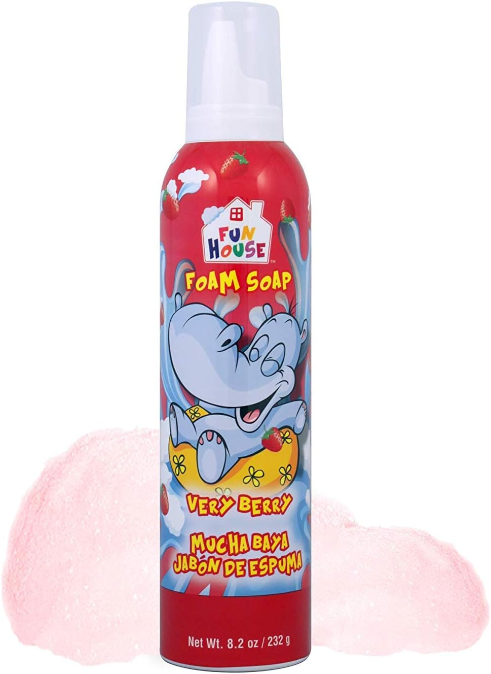 Moneysworth & Best Fun House Kids Foam Soap Very Berry & Blueberry Rush, (14422)