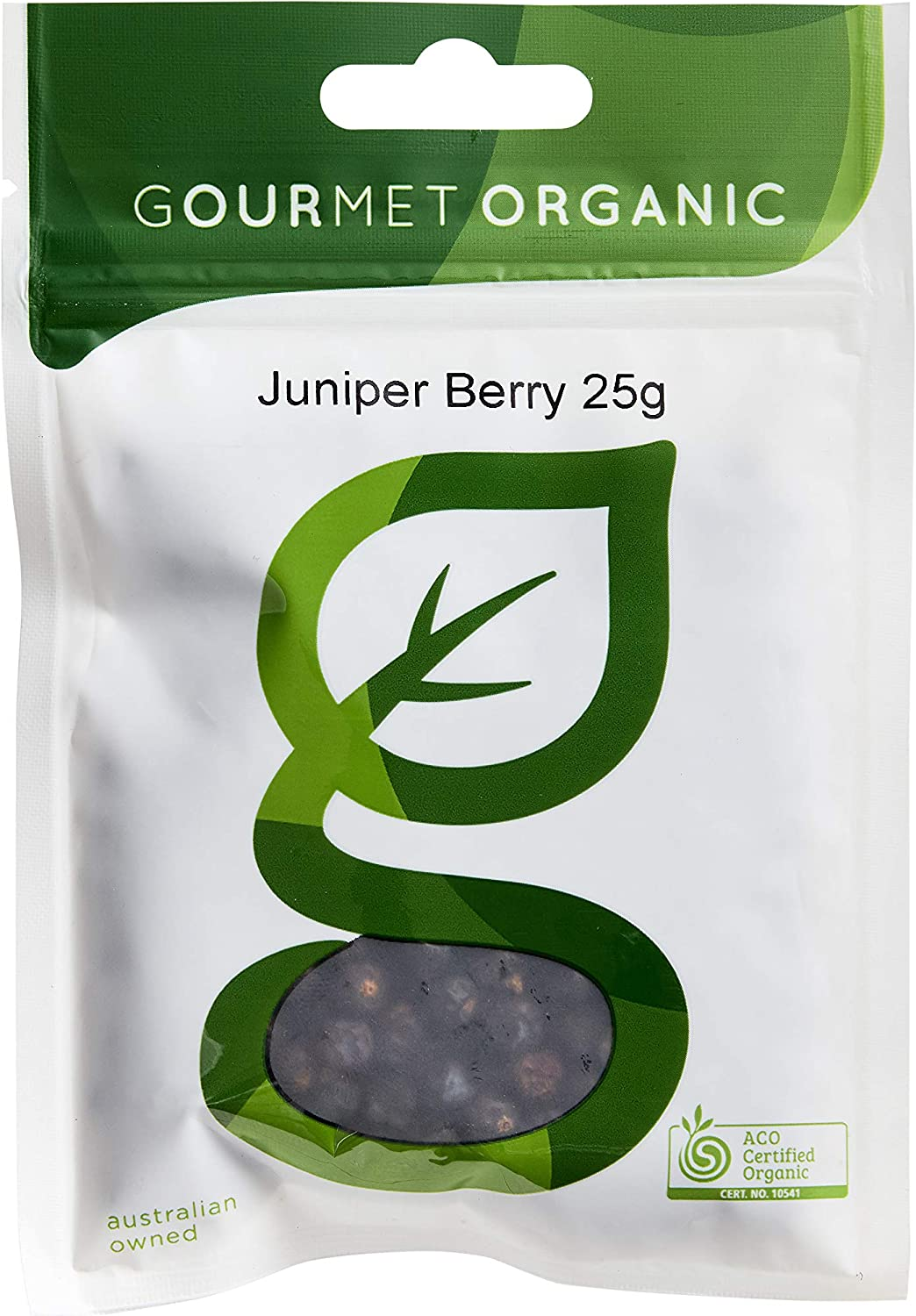 Gourmet Organic Herbs Juniper Berries 25 G Sachet