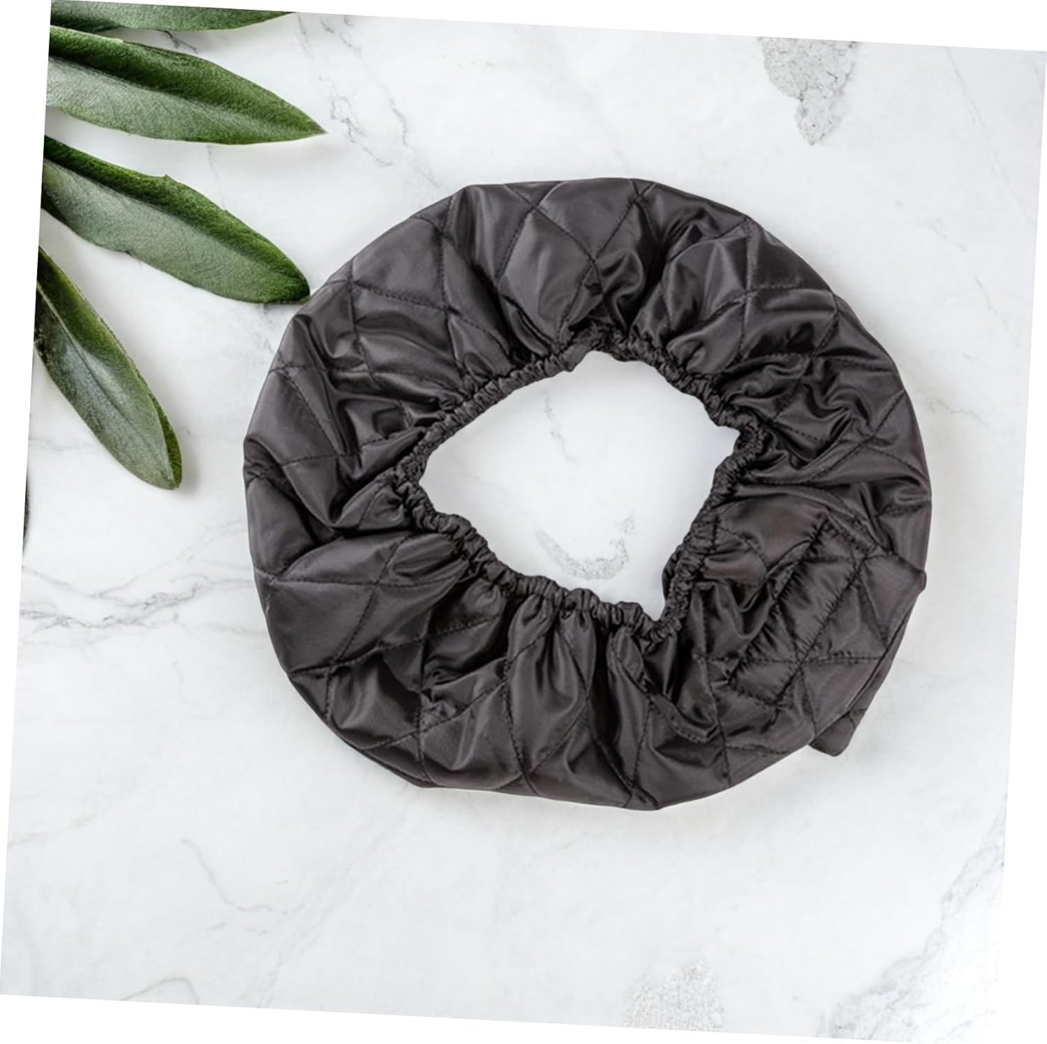 GANAZONO 2Pcs Deep Conditioning Cap: Professional Hair Stylist Capes Double Layer Waterproof Hair Dye Heat Insulation Cap Protector for Women Home Salon Use image number 2