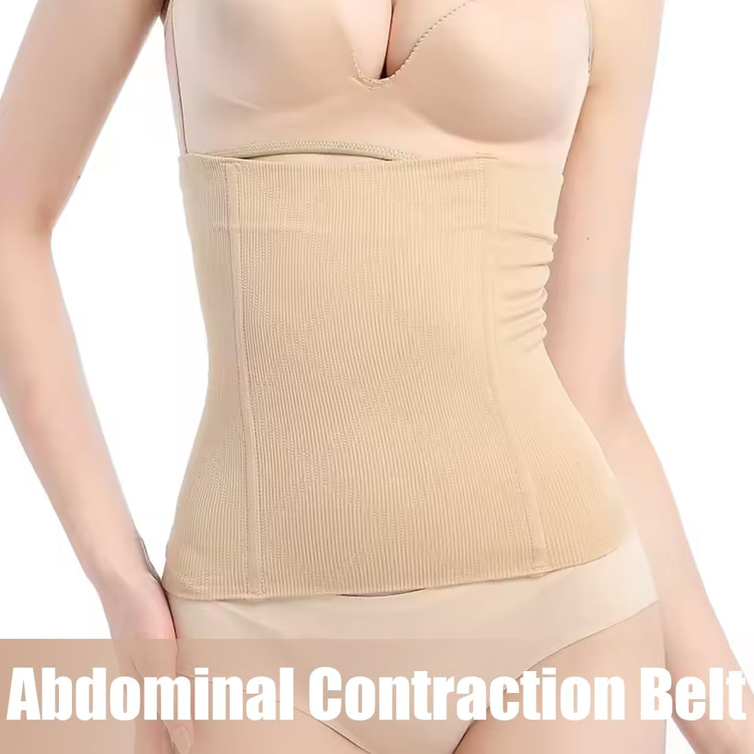 Belly Bands for Pregnant Women, 1 Pack Postpartum Belly Belt, All-In-One Pregnancy Belly Belt, Postpartum Belly Belt for Women, Postpartum Recovery Belt image number 4