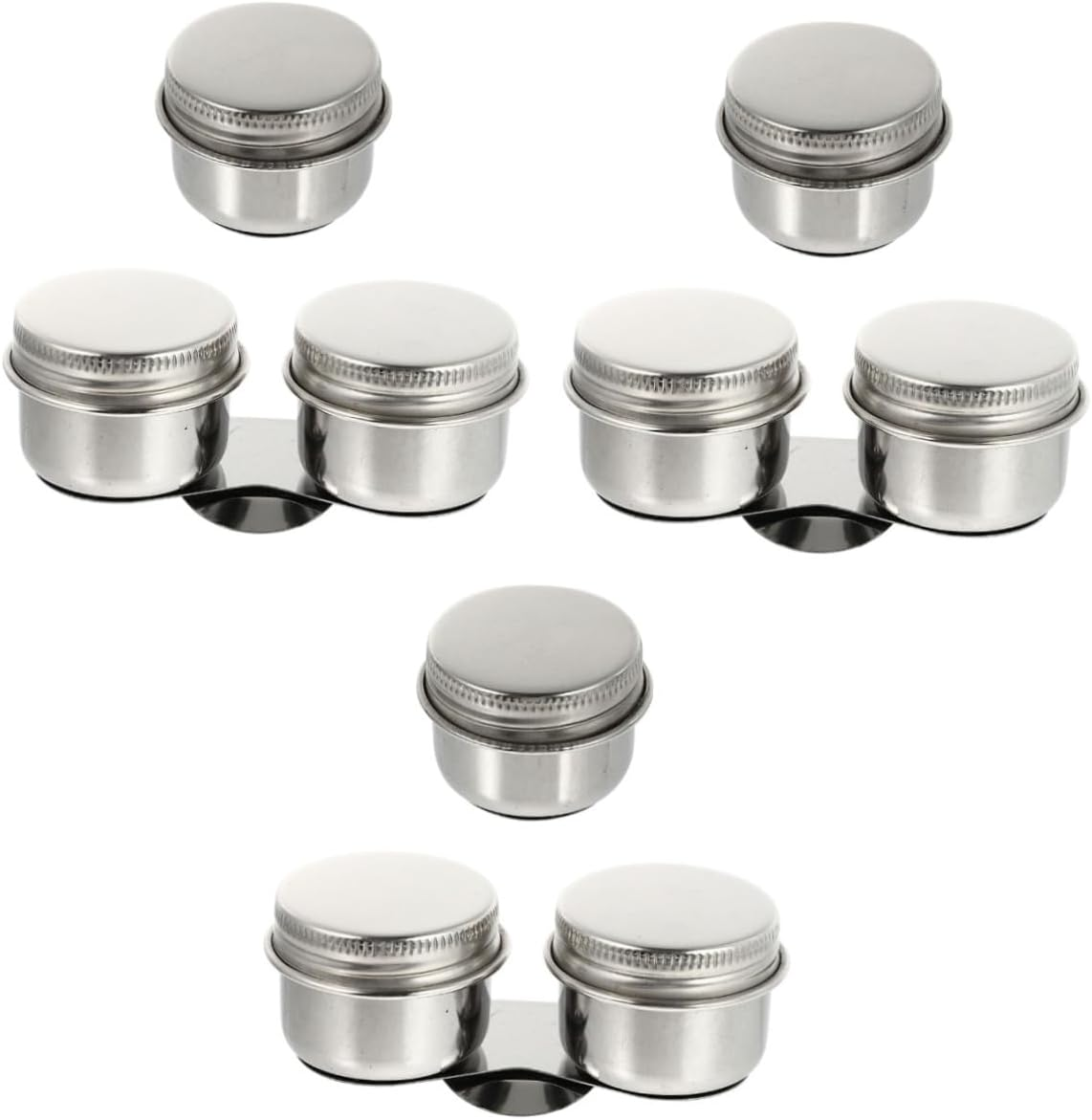 Operitacx 2Pcs Brush Washer Practical Painting Brush Cleaning Pot for Artists Oil Palette Cup Clip Compatible Turpentine Solvents Compact Design for Easy Use