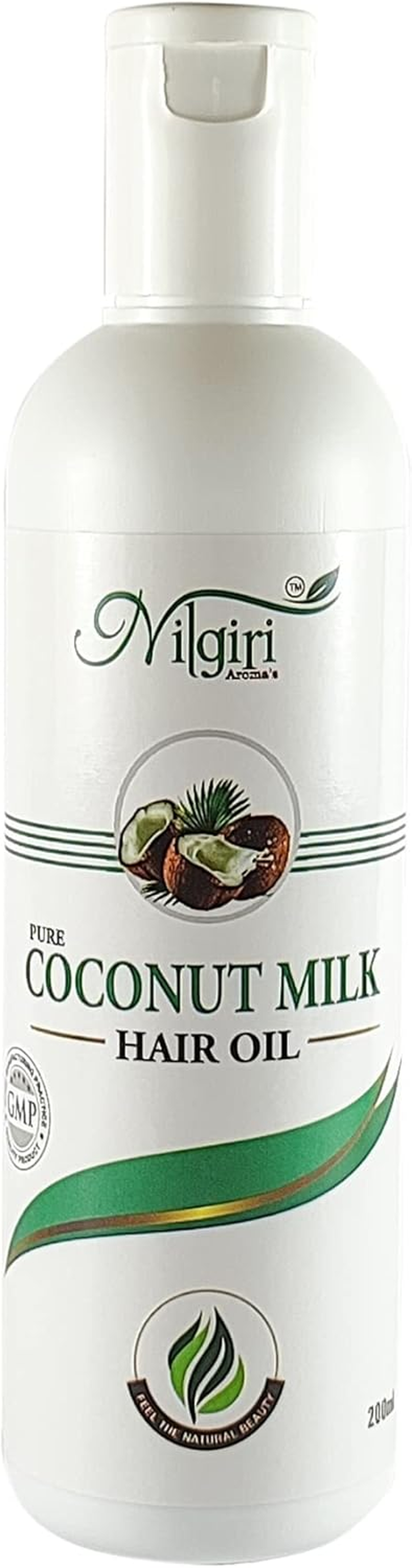 Nilgiri Aromas Pure Coconut Milk Hair Oil 200Ml