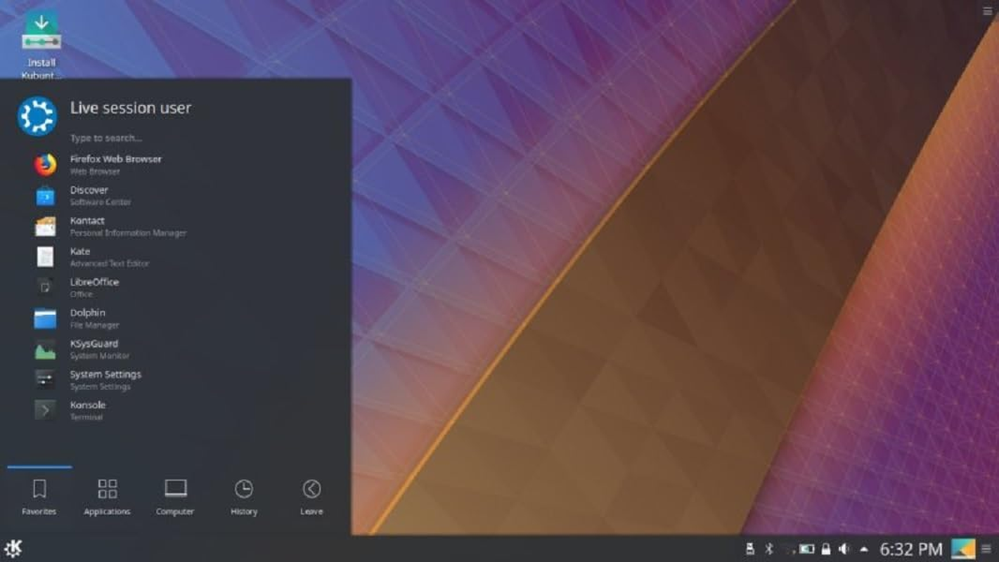 Latest New Release Kubuntu Linux for PC on DVD