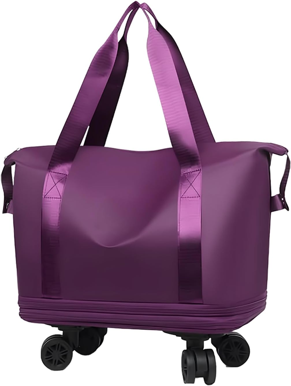 Carry on Bag with Wheels | Large Capacity Rolling Luggage Pack | Expandable Compartment Waterproof Travel Bag with 360 Degree Swivel Wheels for Business Trip