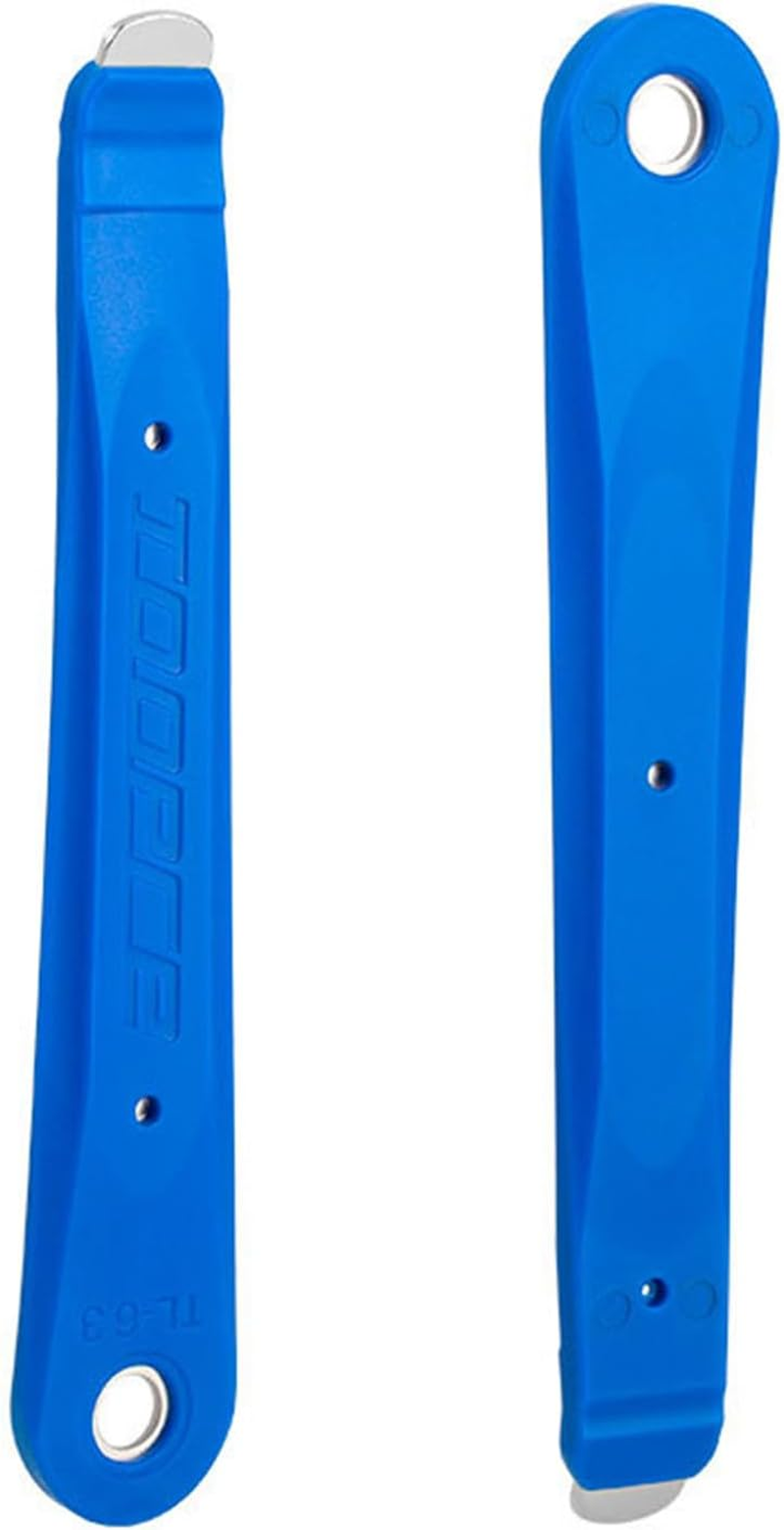 Bicycle Tire Lever Tyre Spoon Changing Tool, Steel Core Tire Levers for Bicycle Tire Removal Set of 2