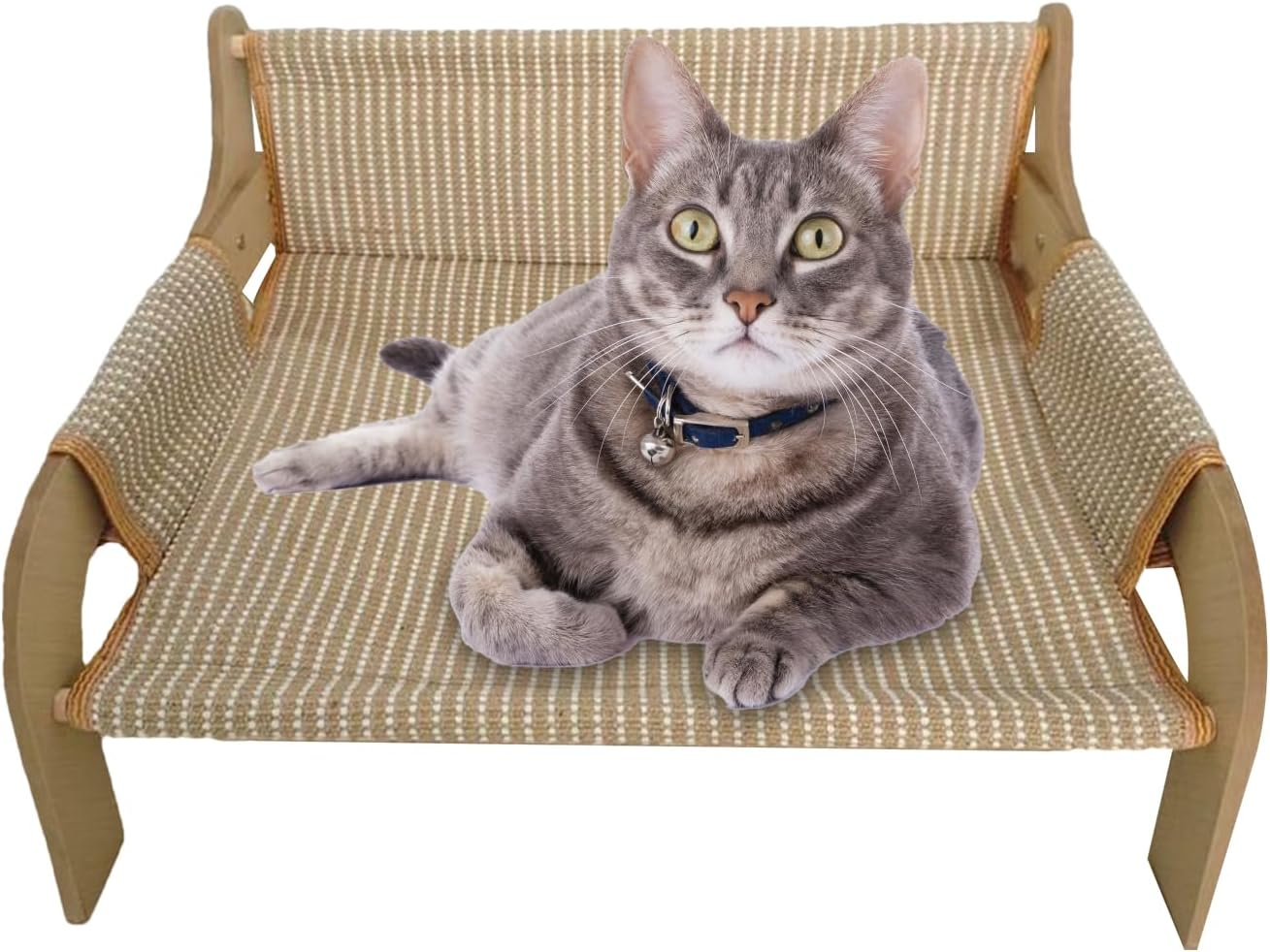 Lmyit Cat Hammock - Elevated Pet Sofa Cat Couch Bed - Raised Cooling Lounge Chair Pet Supplies Furniture for Living Room Bedroom Outdoor Indoor Pets Kitten Puppy Small Dogs