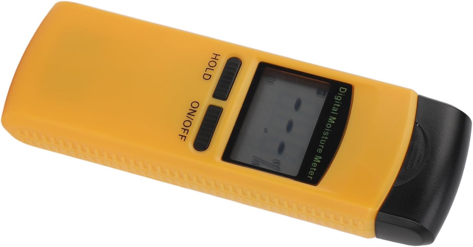 Wood Moisture Meter Portable Digital Damp Detector LCD Display Moisture Tester for Firewood Wall Paper Floor image number 2