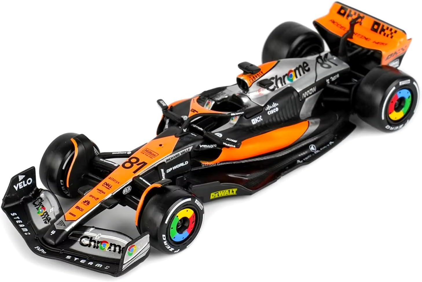 Bburago 1/43 - Mclaren MCL60 F1 British Grand Prix Collection | #81 Oscar Piastri