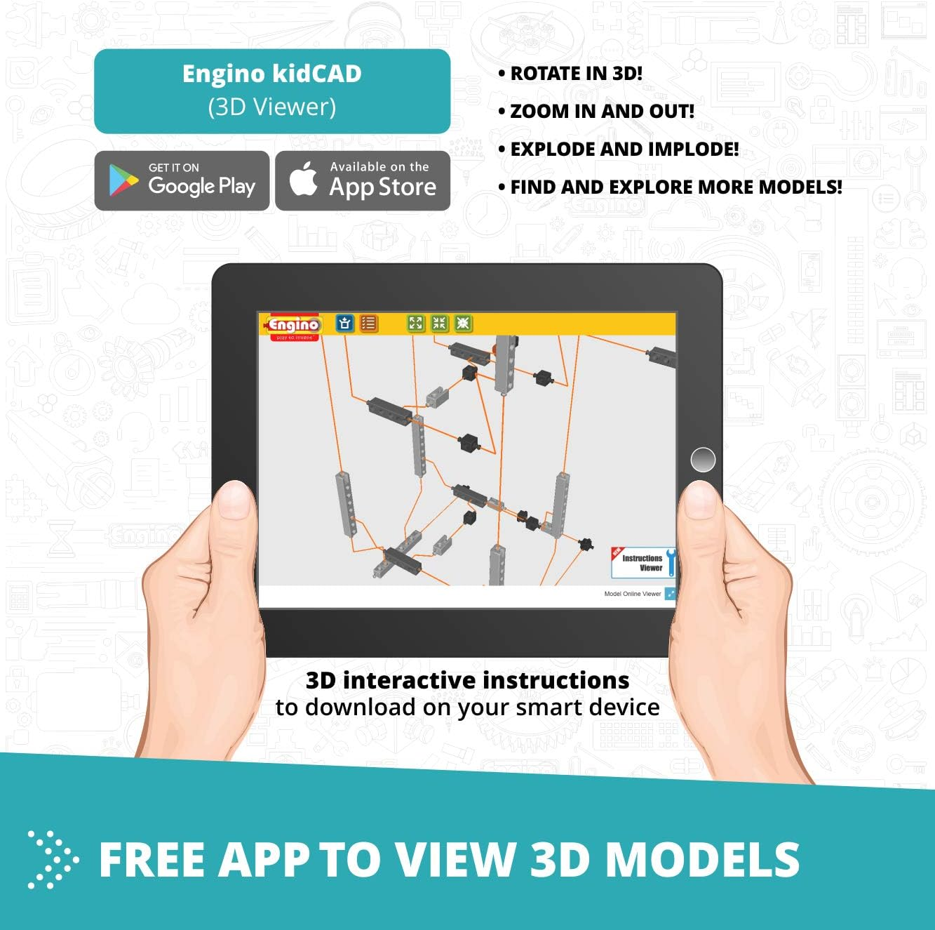 Engino Academy of Steam Hydraulics Science Building Block image number 5