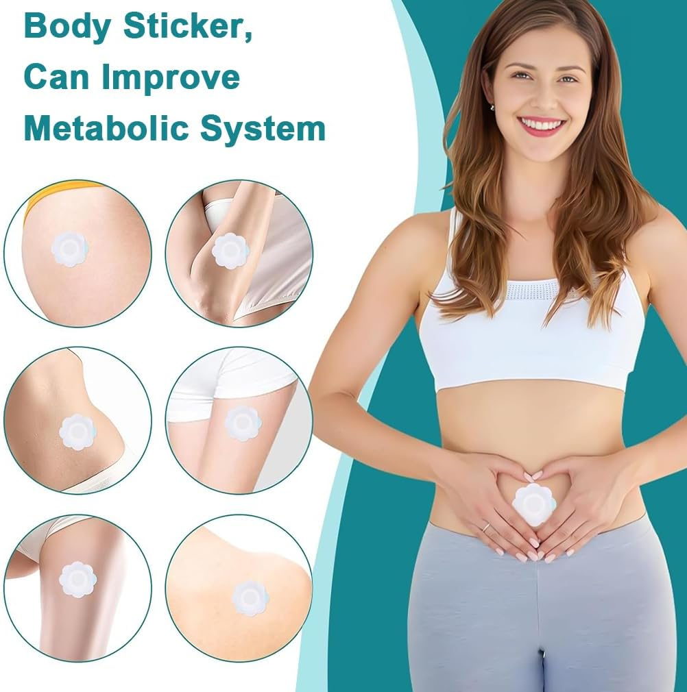 50Pcs Castor Oil Pack Wrap for Belly Button, 6Cm Non-Woven Castor Oil Patches, Self Adhesive Belly Button Patch, Highly Absorbent Castor Oil Patches for Work Sleep (Without Oil) (8CM) image number 4